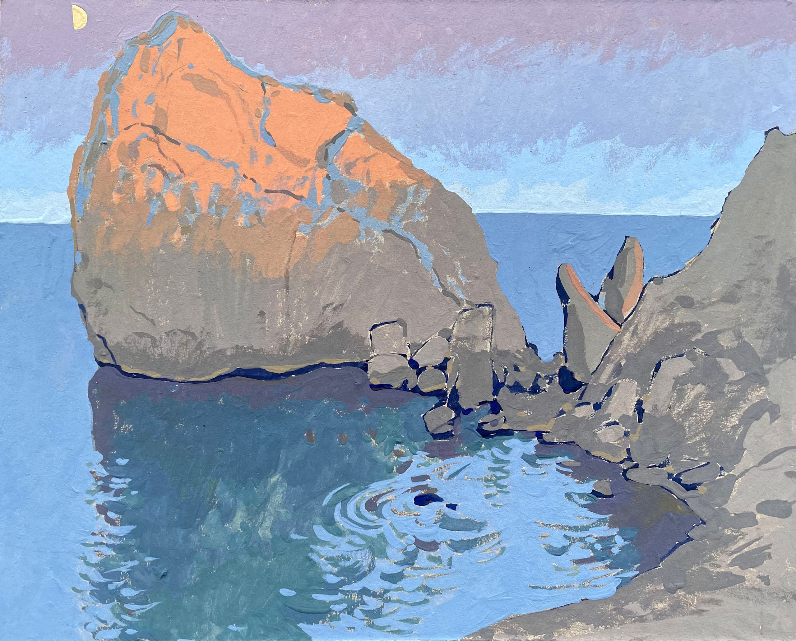 Крым. Художница Лиза Владимирова