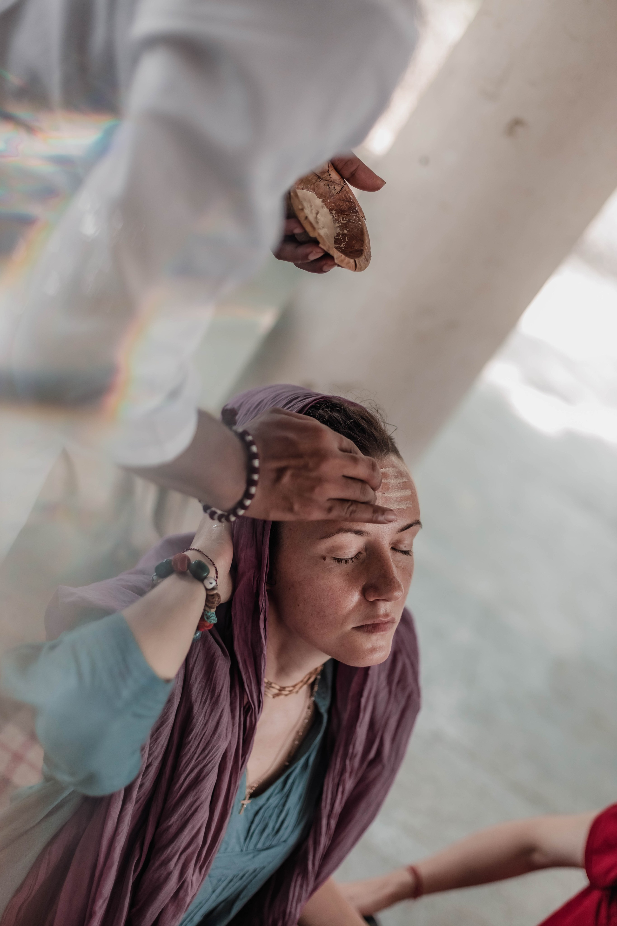 Pitri Paksha yagyas & poojas Devraha Baba ji ashram. Mariam Bagdasaryan