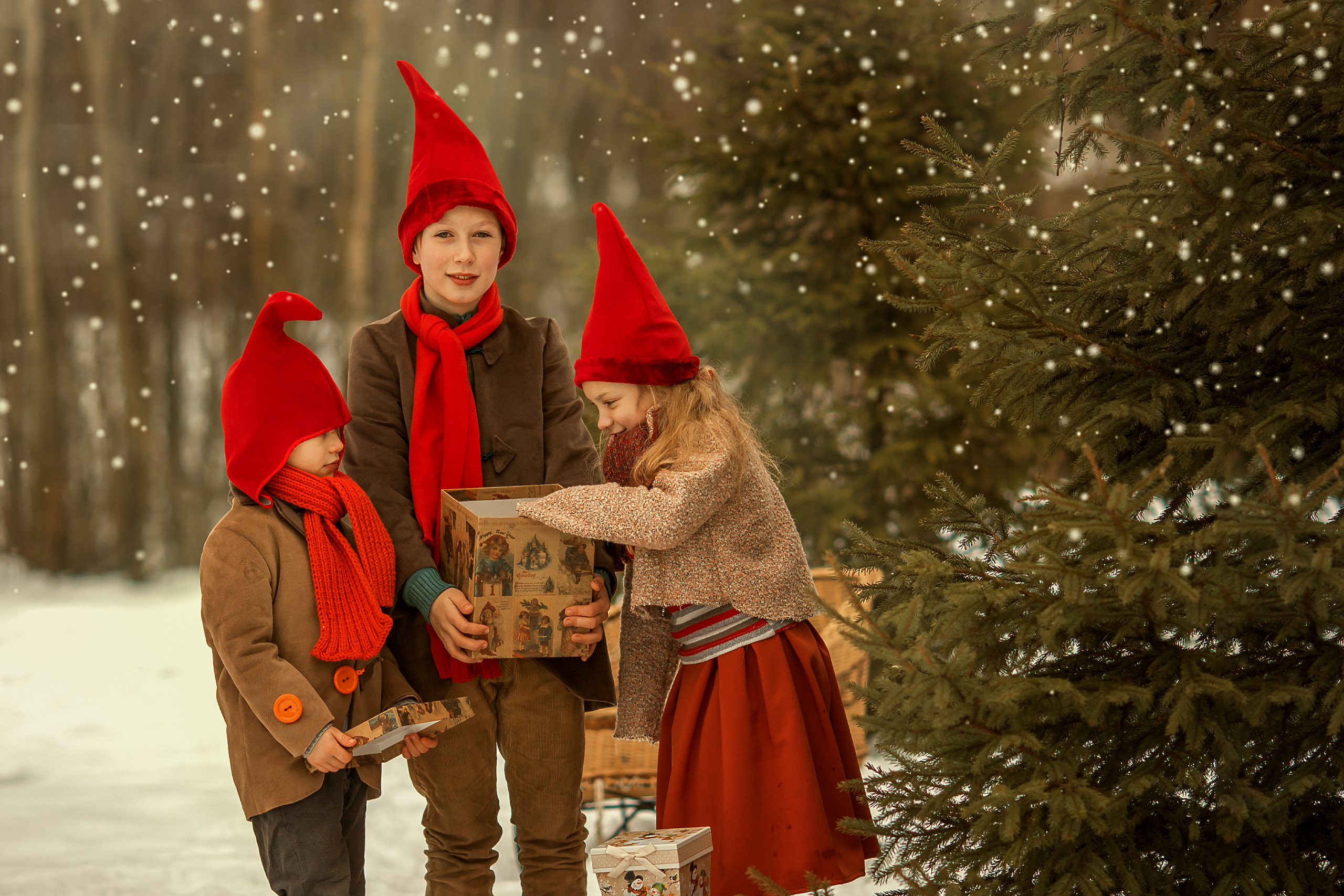 Приключение гномов. Семейный и детский фотограф в Ярославле Абрамов Артём