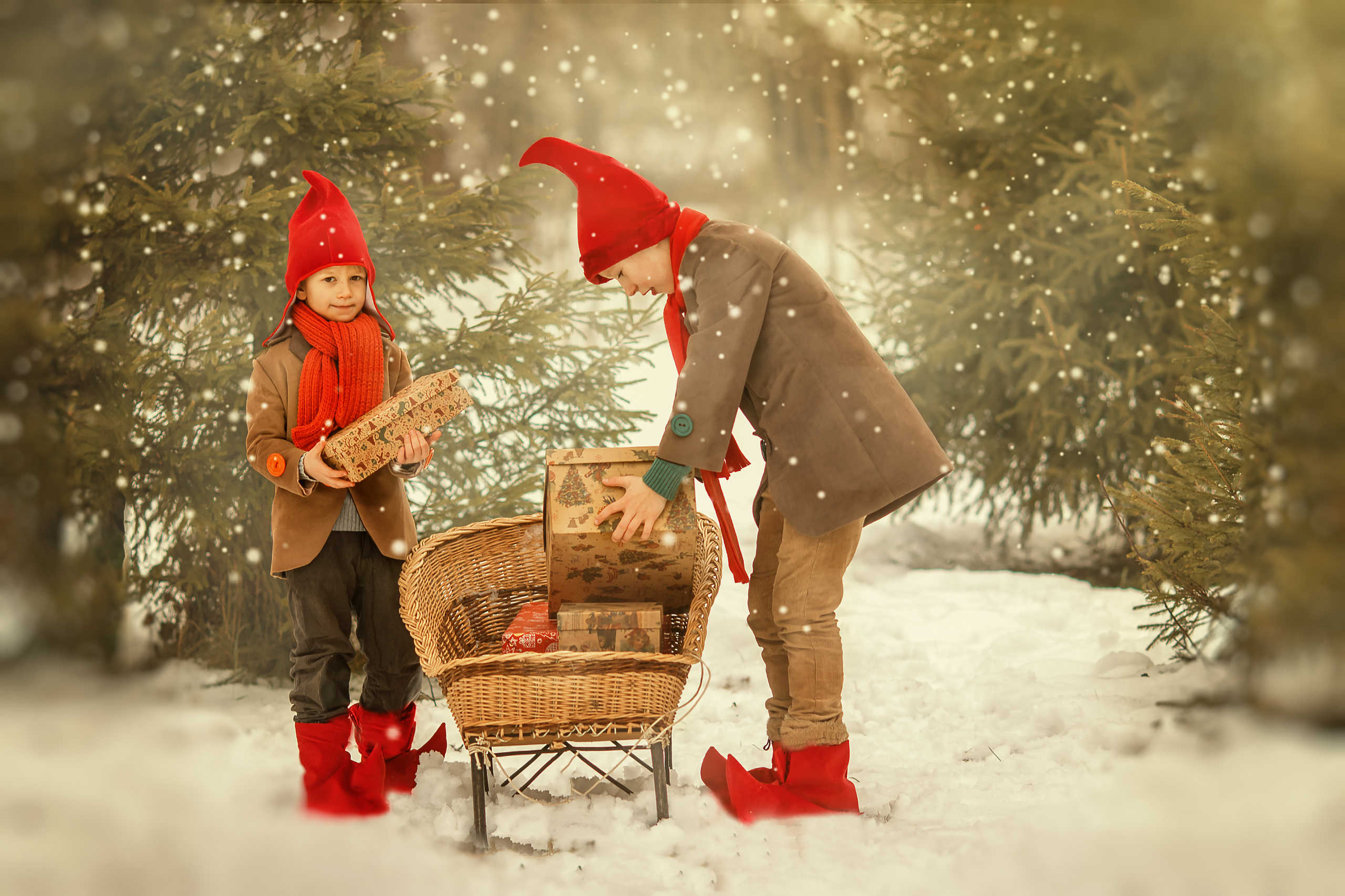 Приключение гномов. Семейный и детский фотограф в Ярославле Абрамов Артём
