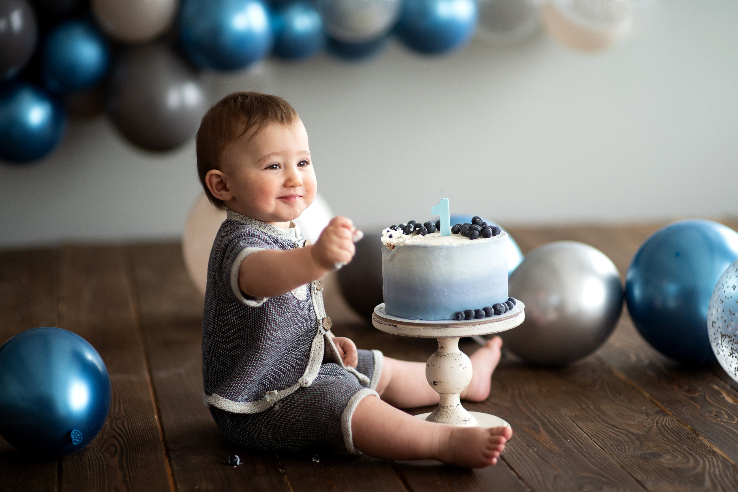 Торт для Миши. Фотограф новорожденных Тверь Детский фотограф Тверь