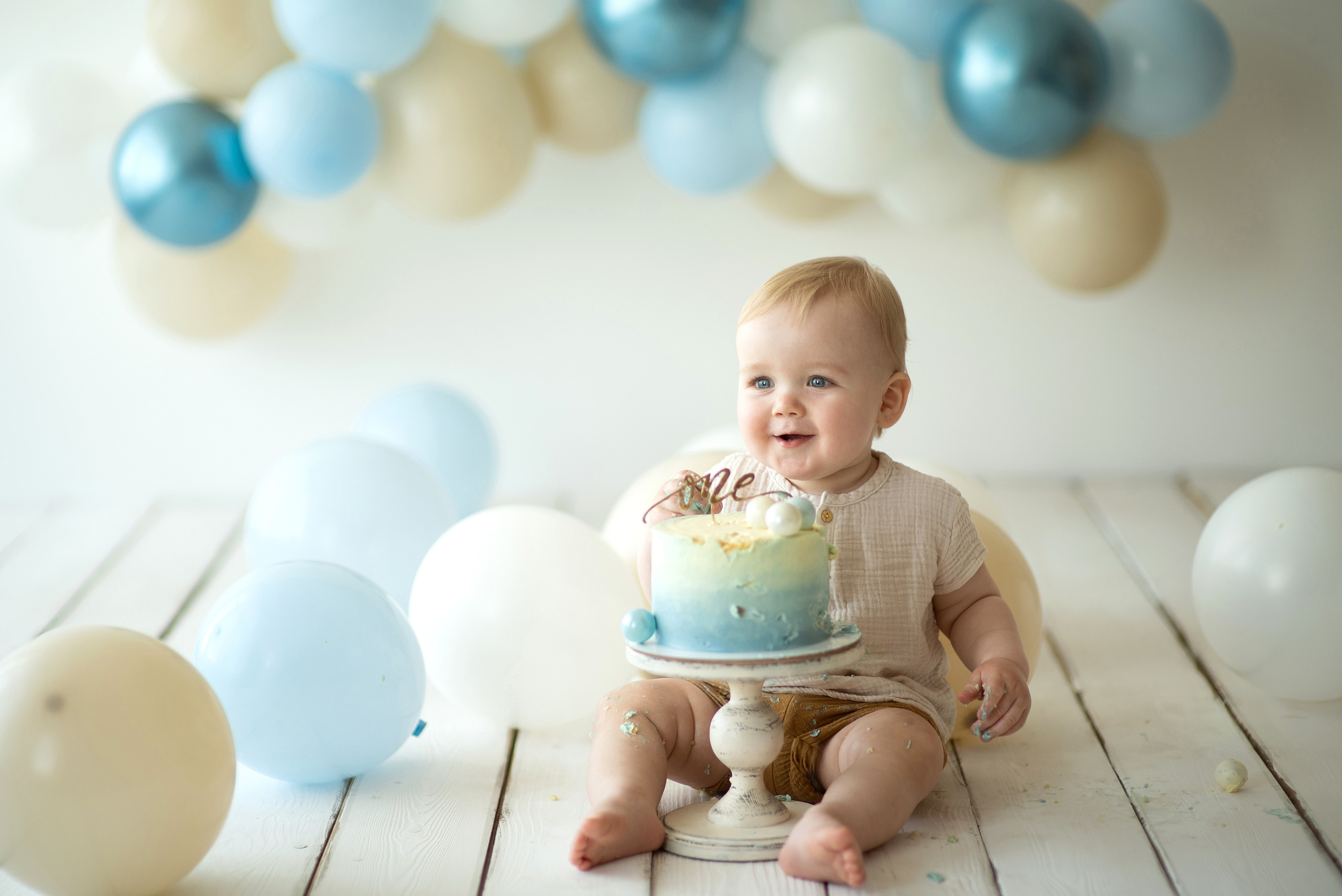 Торт для Глеба. Фотограф новорожденных Тверь Детский фотограф Тверь