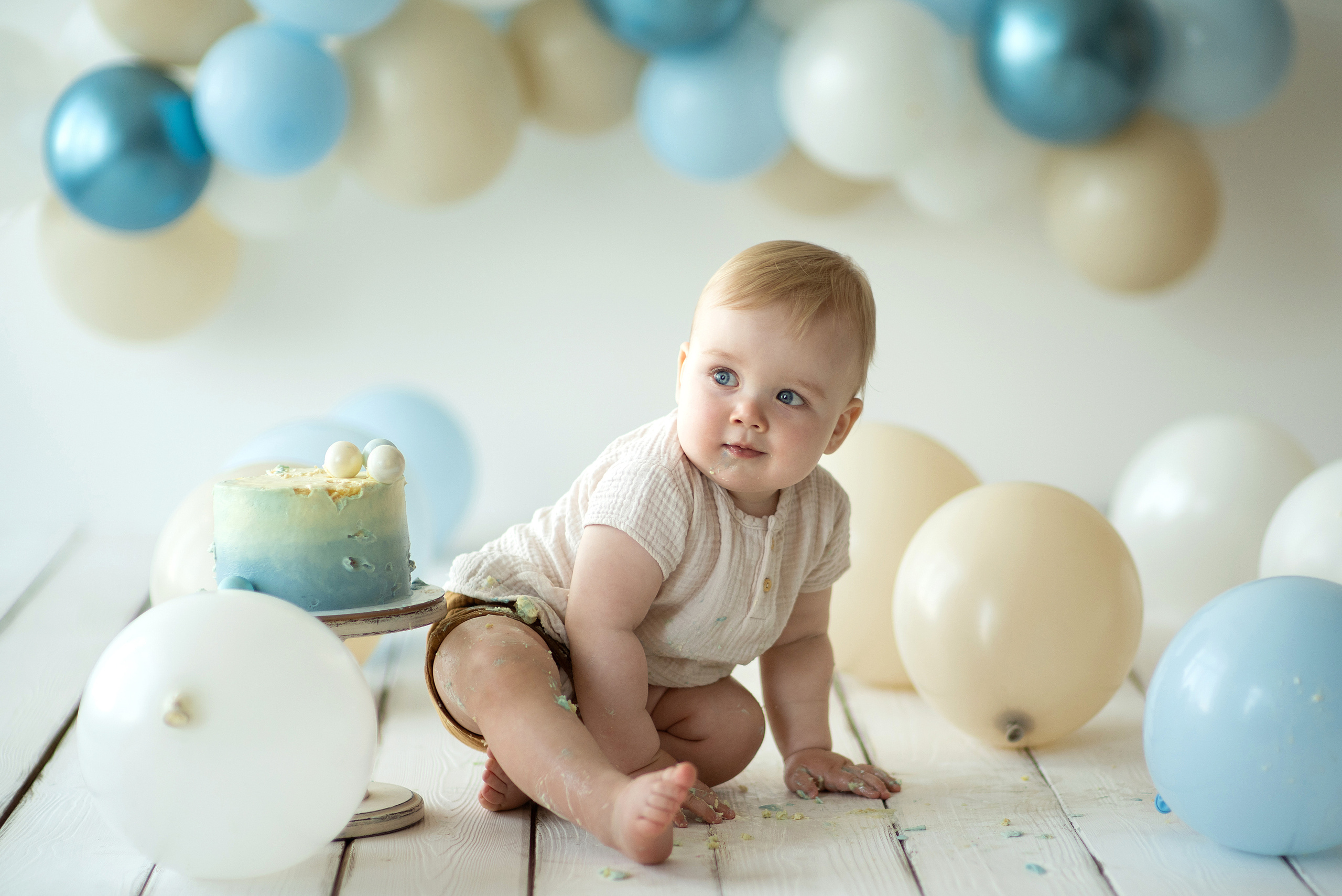 Торт для Глеба. Фотограф новорожденных Тверь Детский фотограф Тверь