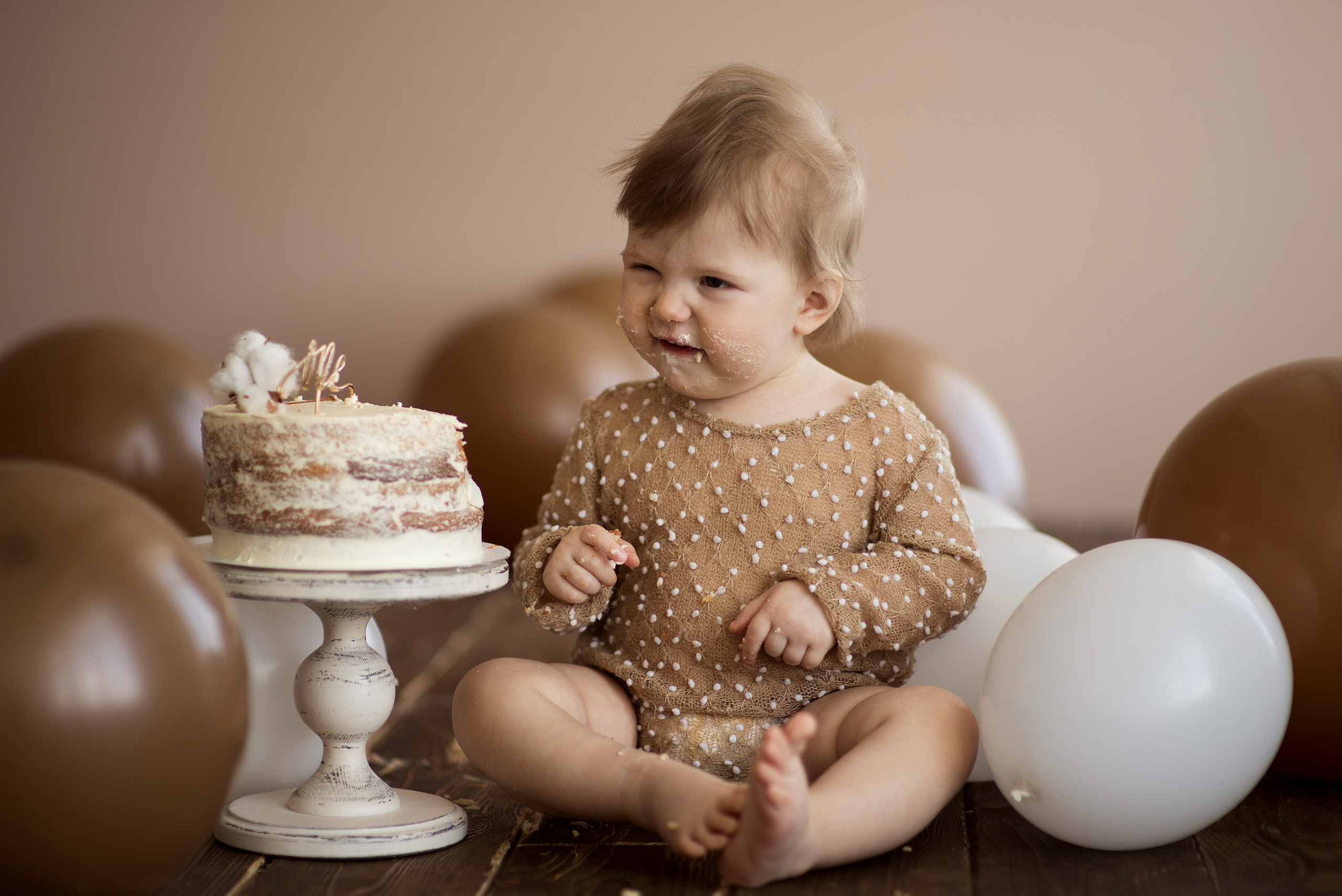 Торт для Маргариты. Фотограф новорожденных Тверь Детский фотограф Тверь