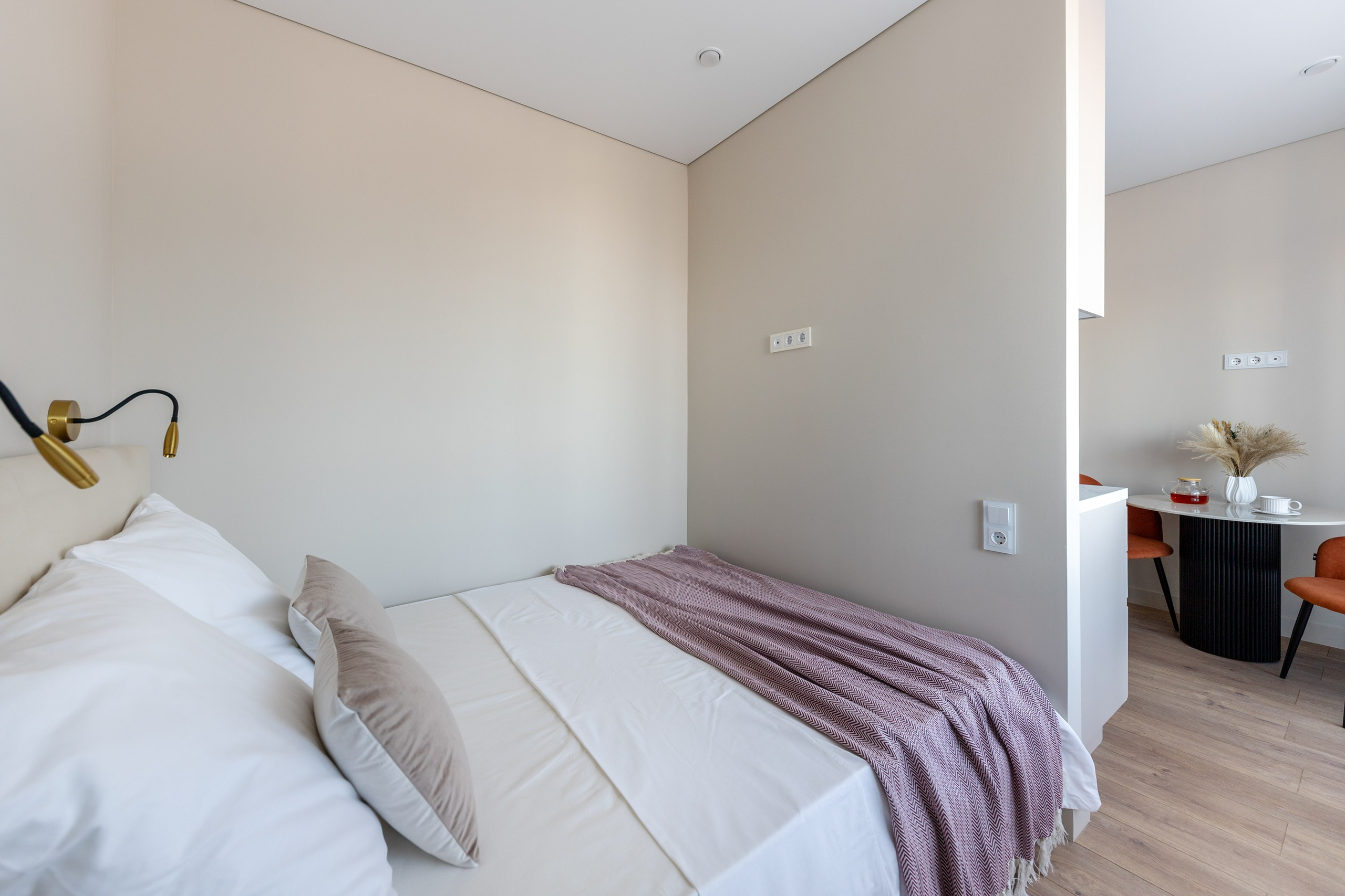 Интерьерная съемка квартиры в ЖК Квартал Che. Интерьерный фотограф в Санкт-Петербурге Екатерина Цыбулько