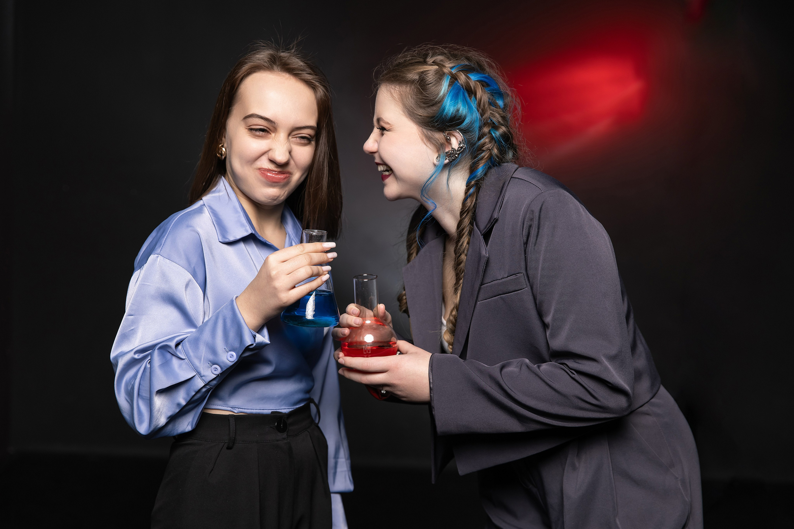 Фотосессия с цветным светом. Выпускные альбомы Евгении Виноградовой г. Липецк