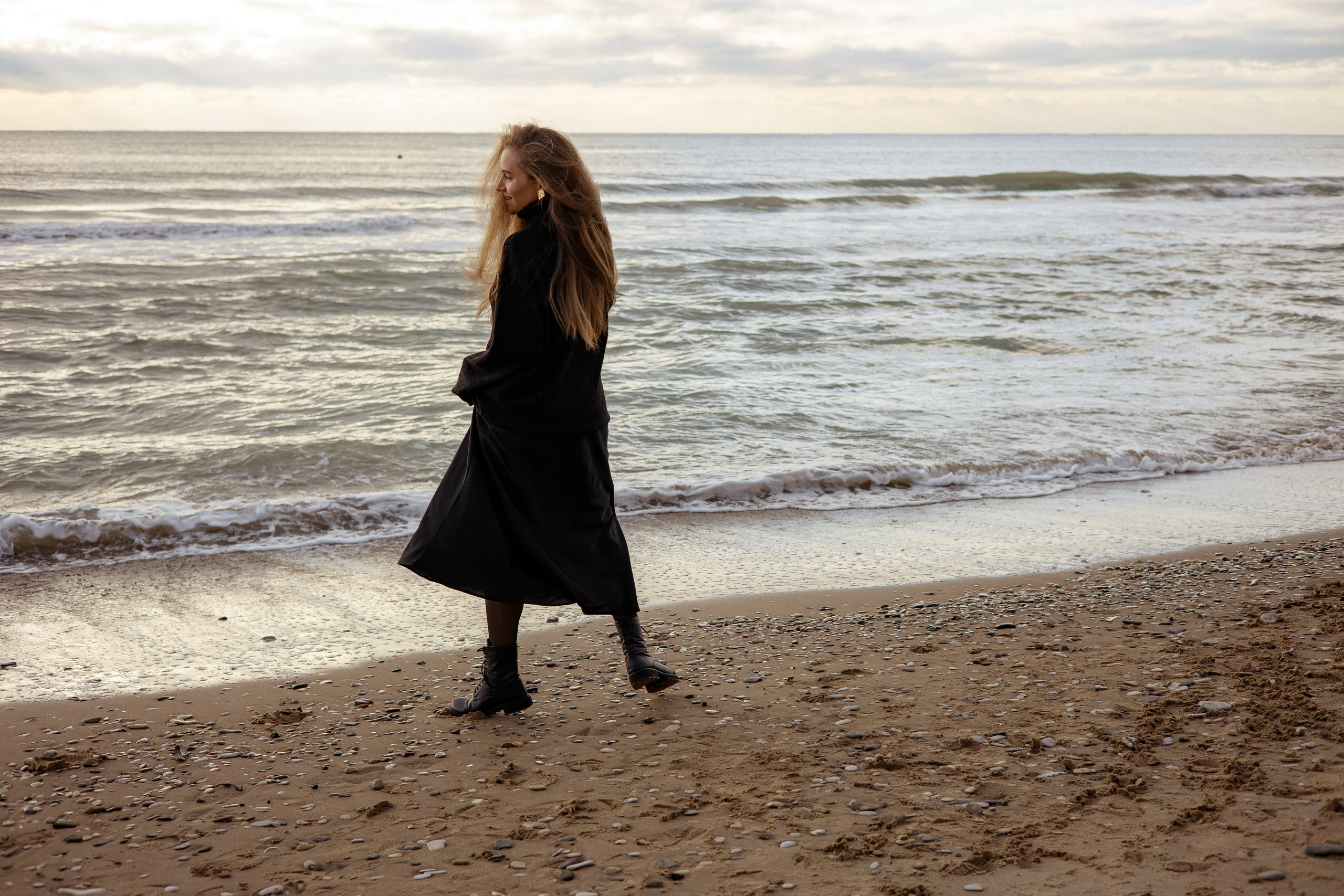 Алёнка и море