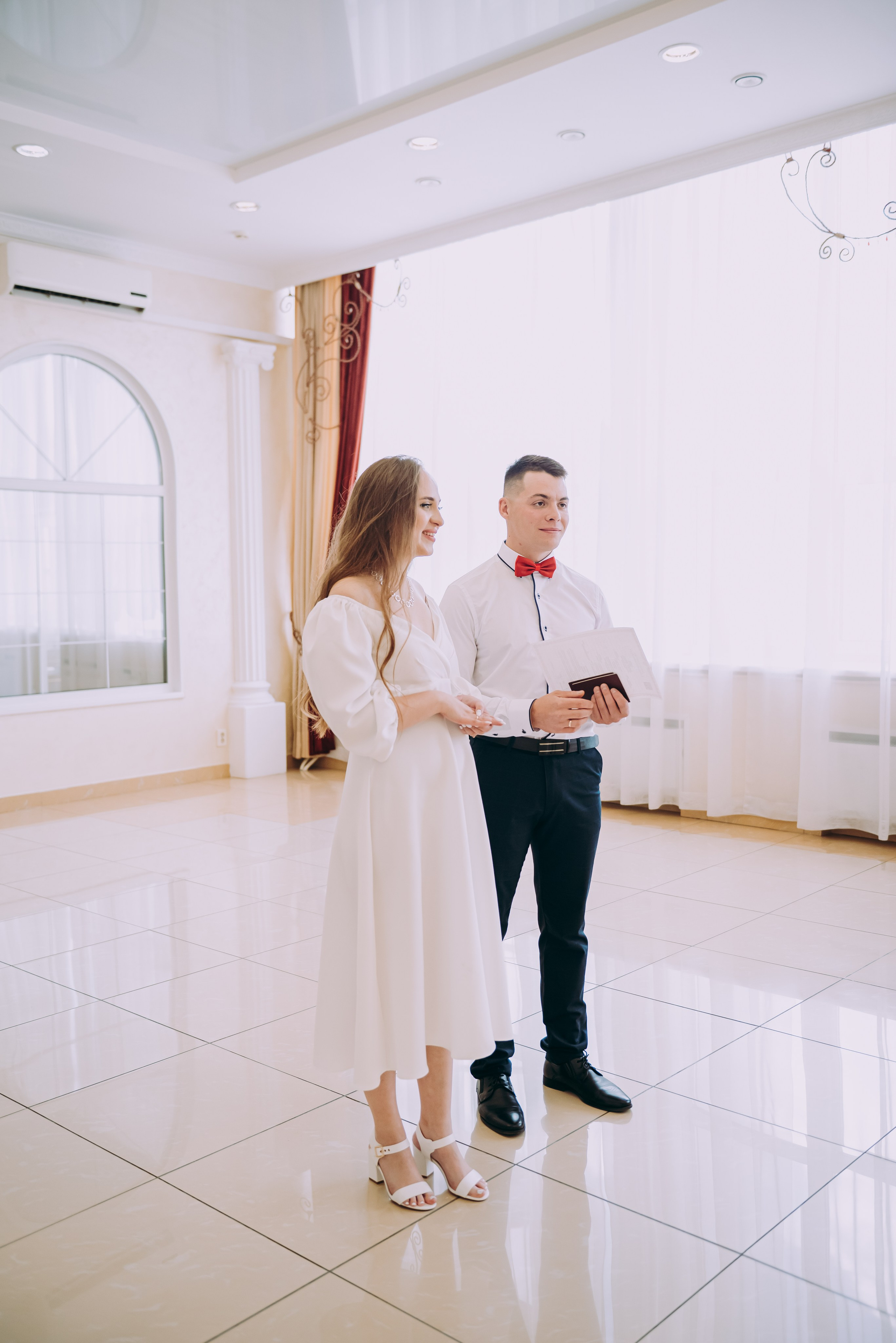 Свадебная фотосессия в центральном загсе в г. Кемерово