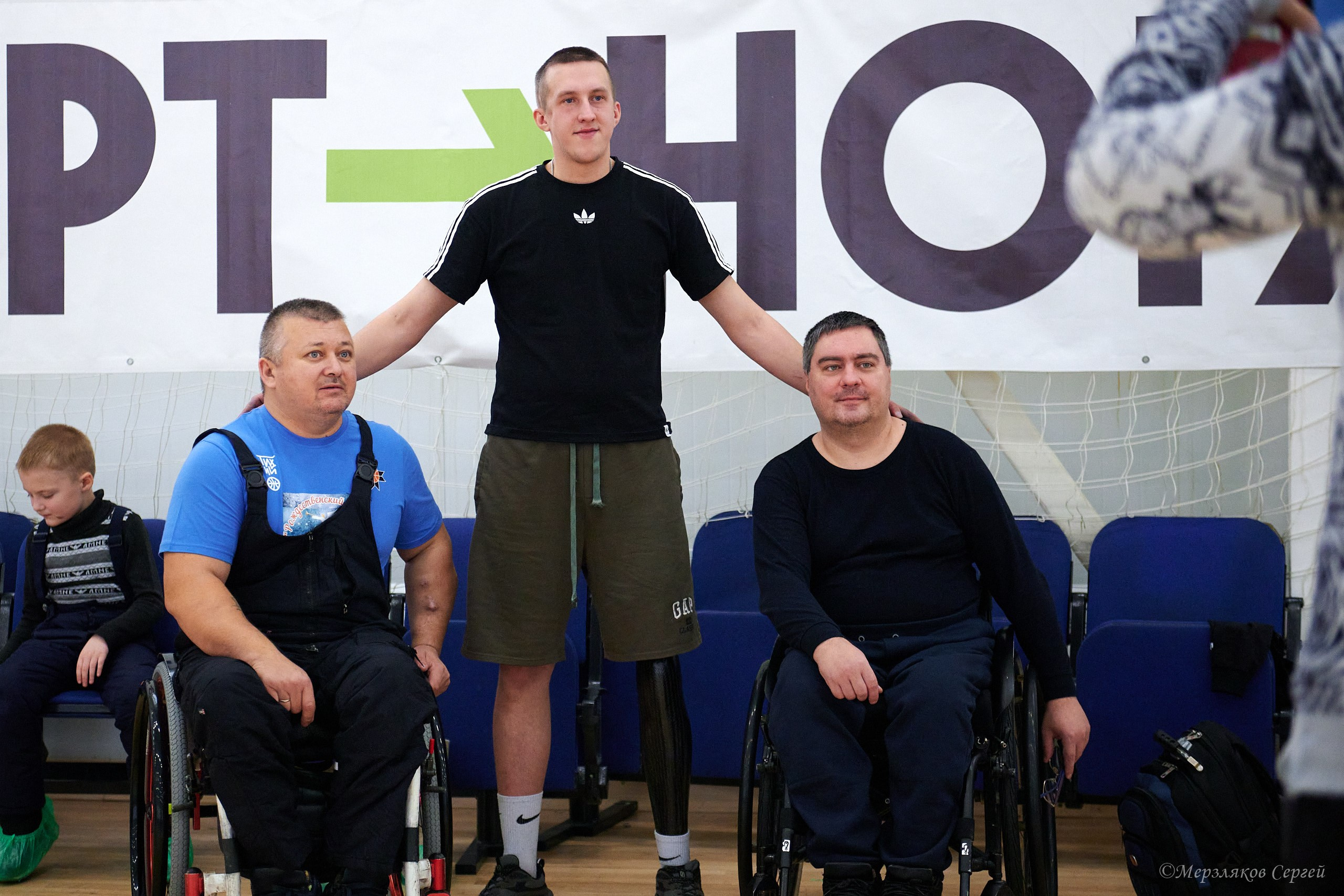 X традиционный Рождественский турнир по баскетболу на колясках. Ижевск. Спортивный репортажный фотограф в Ижевске Сергей Мерзляков