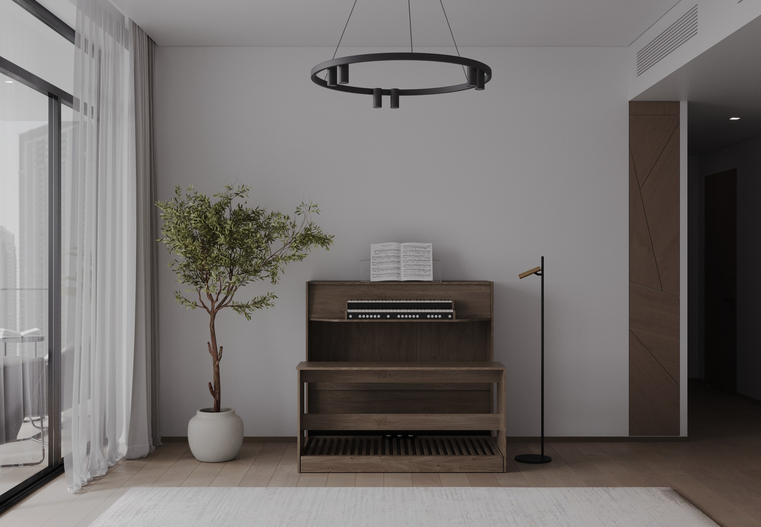 Интерьер квартиры. ОАЭ, Дубай. Главная