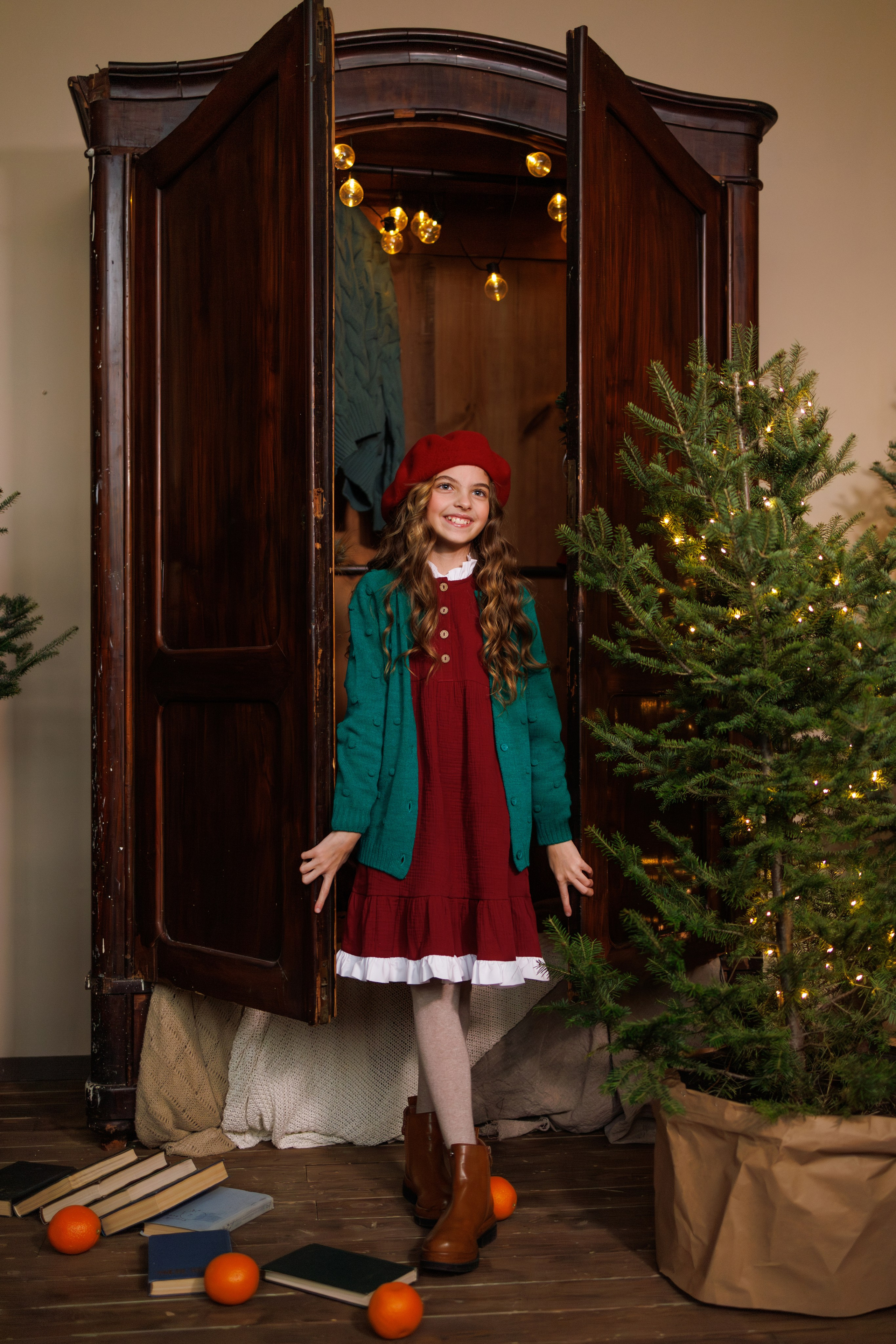Детская новогодняя фотосессия. Фотограф Екатеринбург Анастасия Лиханова