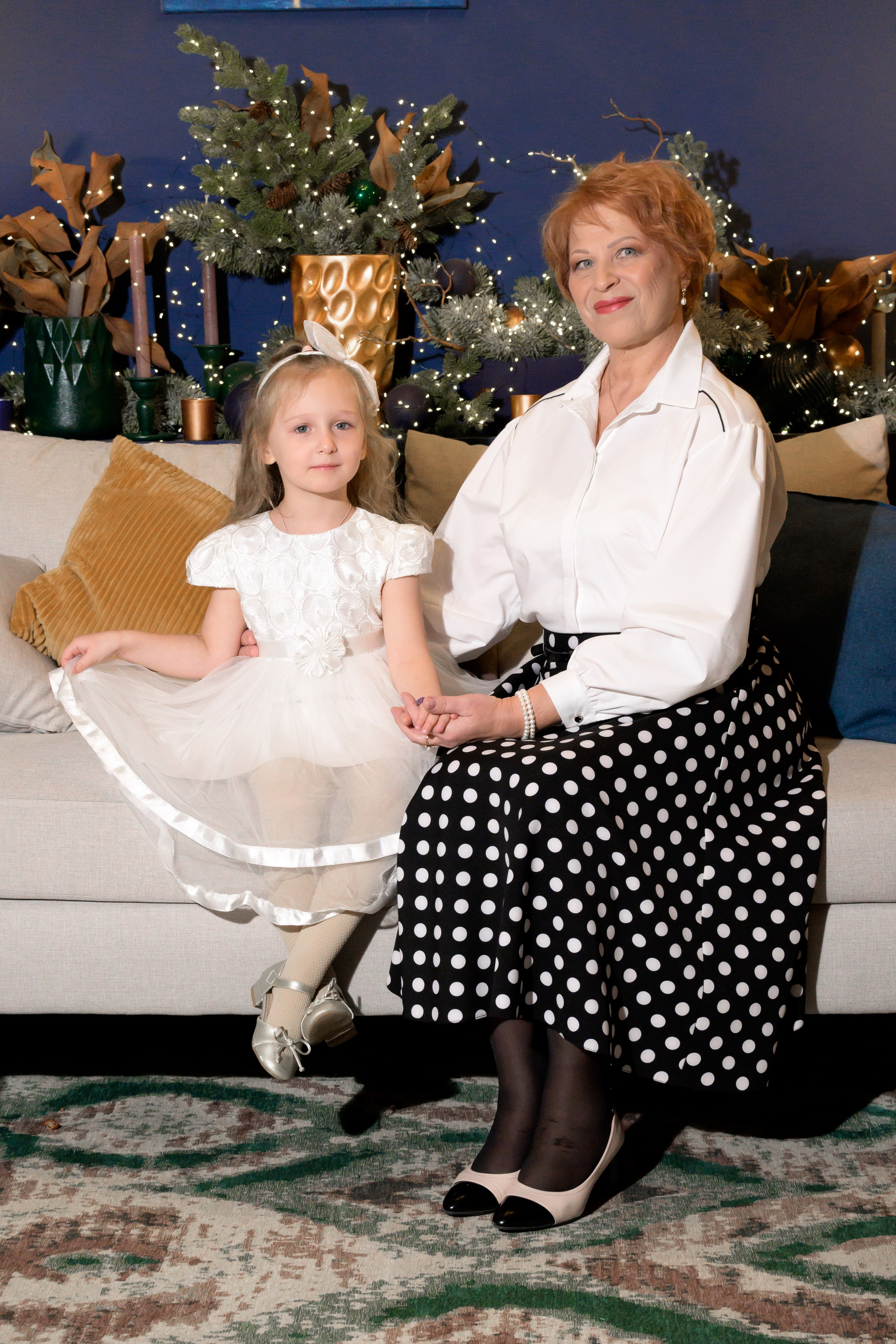 Olya and the family. Fotograf Dmitrii Donets