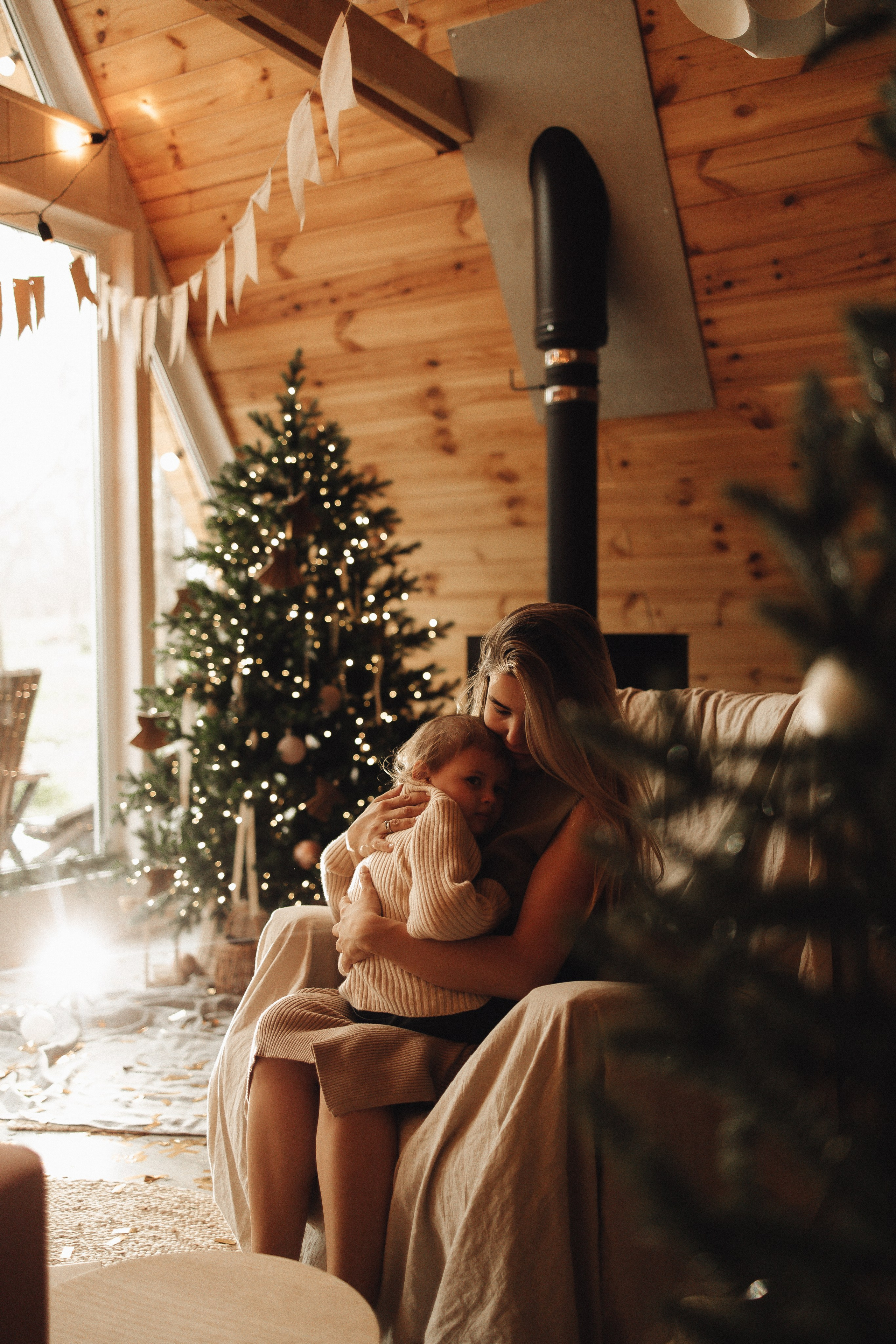 Новогодняя история в домике. Семейный и детский фотограф, таганрог, ростов-на-дону