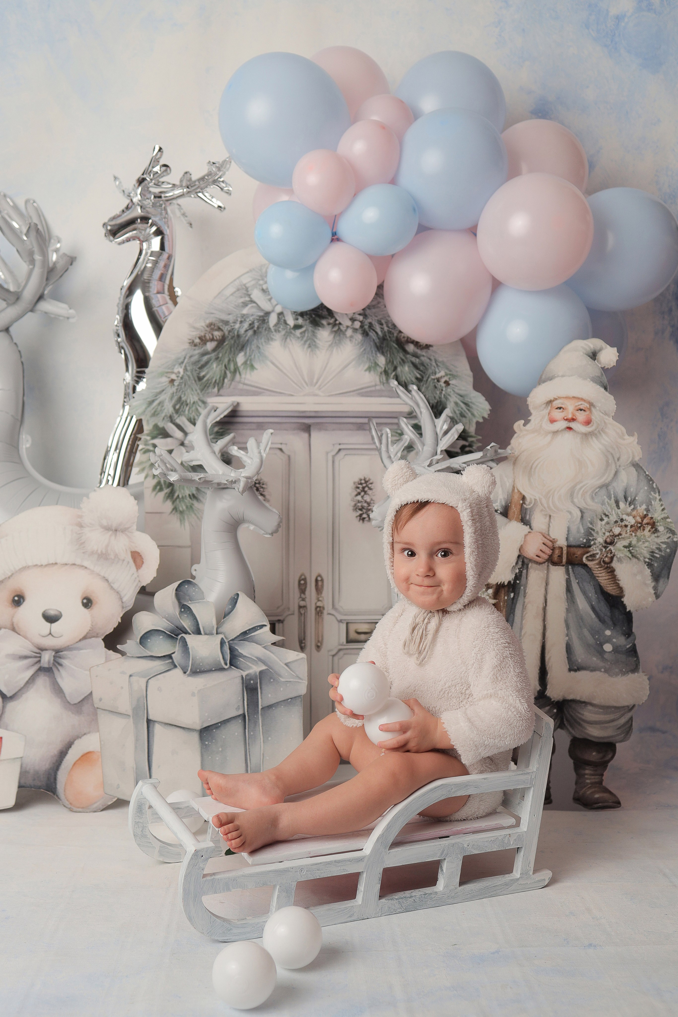 Годовасие — мальчики. Фотограф новорожденных в Новокузнецке Анна Горошникова