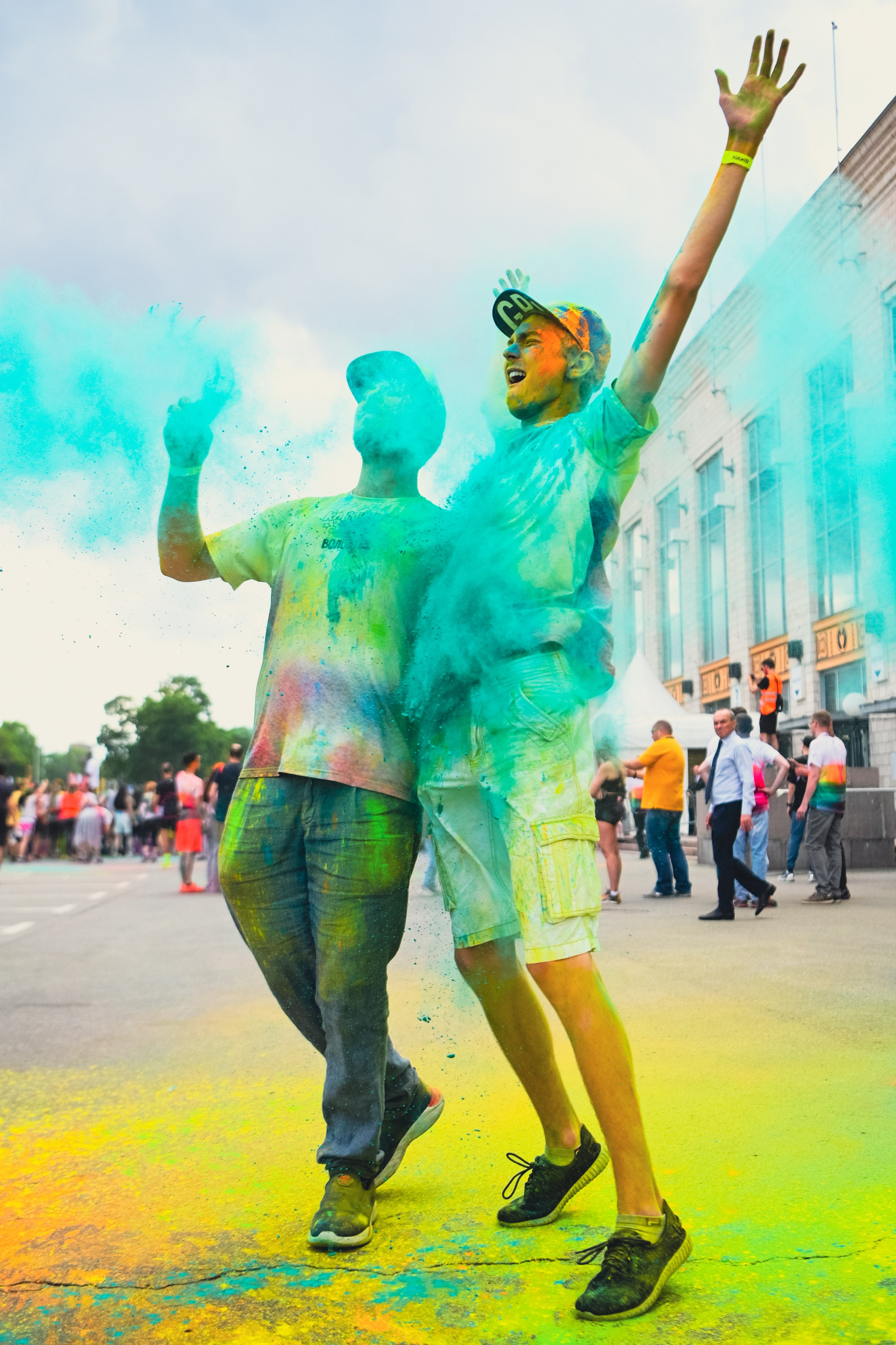 Красочный забег. Елена Дружинина. Спортивный и репортажный фотограф