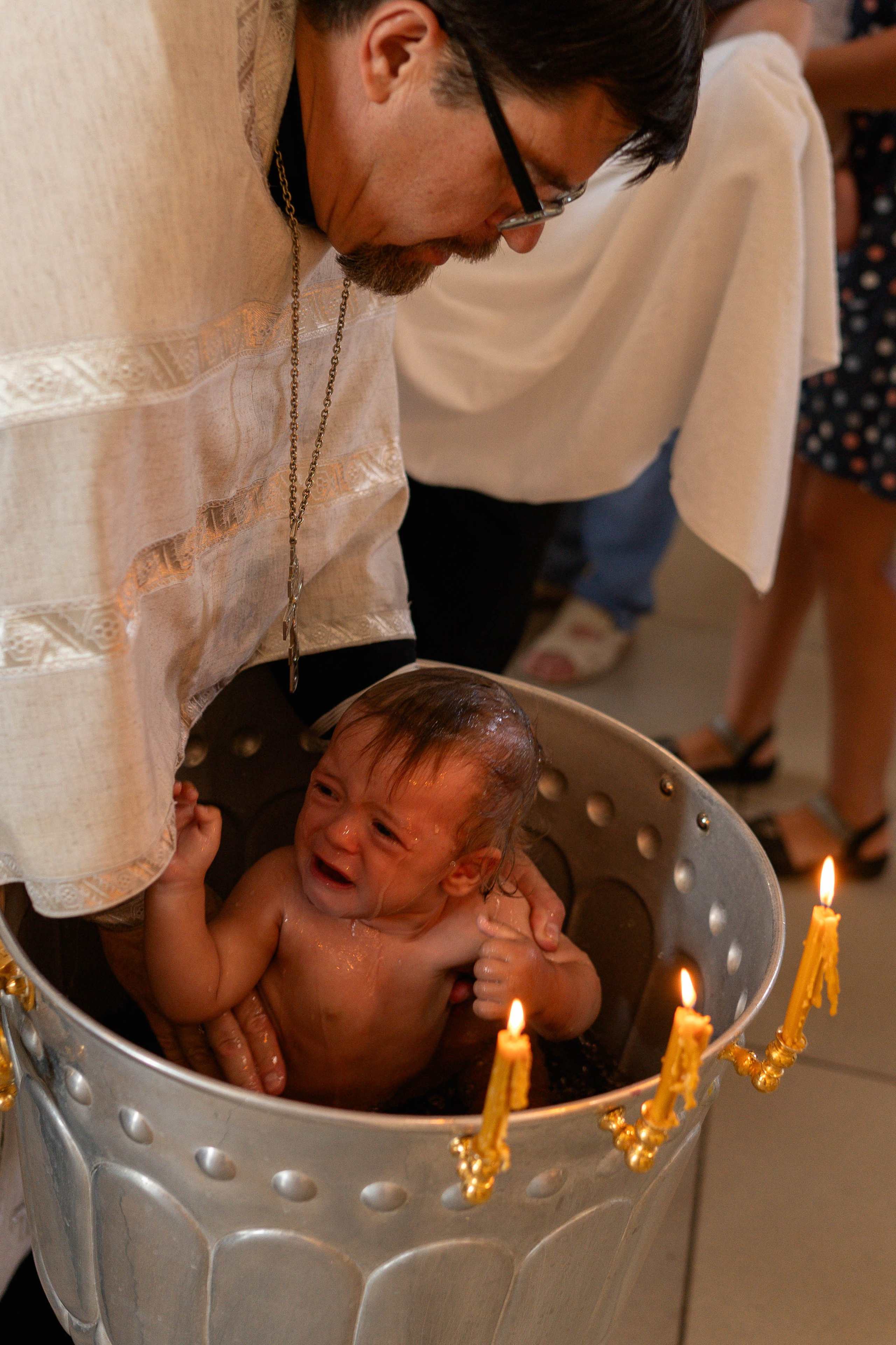 Таинство крещения Сережи. MariTaran
