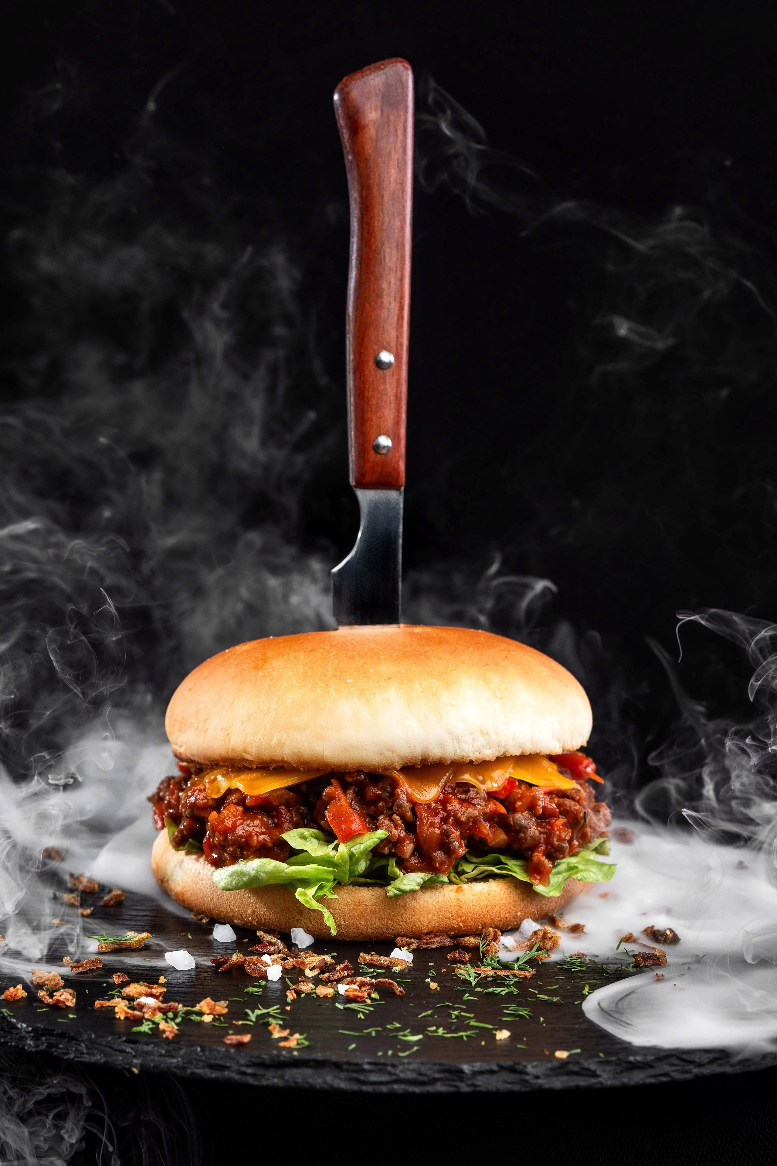 Фуд съемка бургеров. Фотограф Сочи