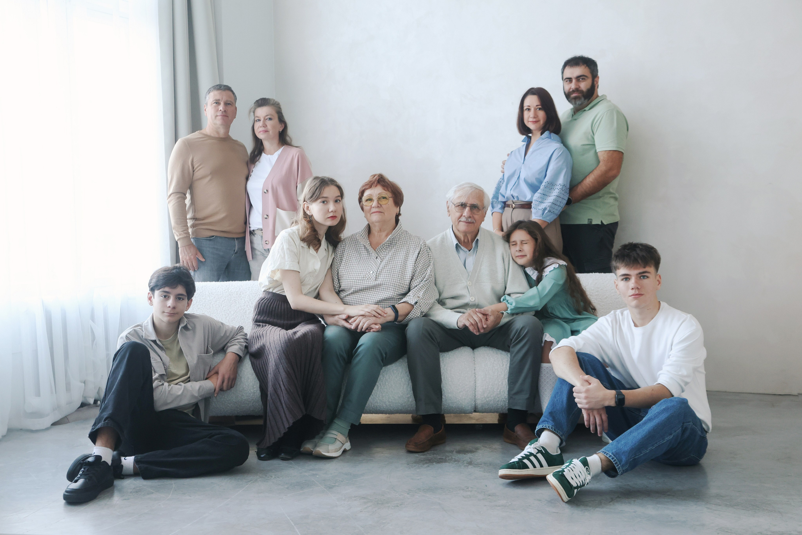 Семейная фотосессия. Семейный фотограф в Санкт-Петербурге Бибаева Алла