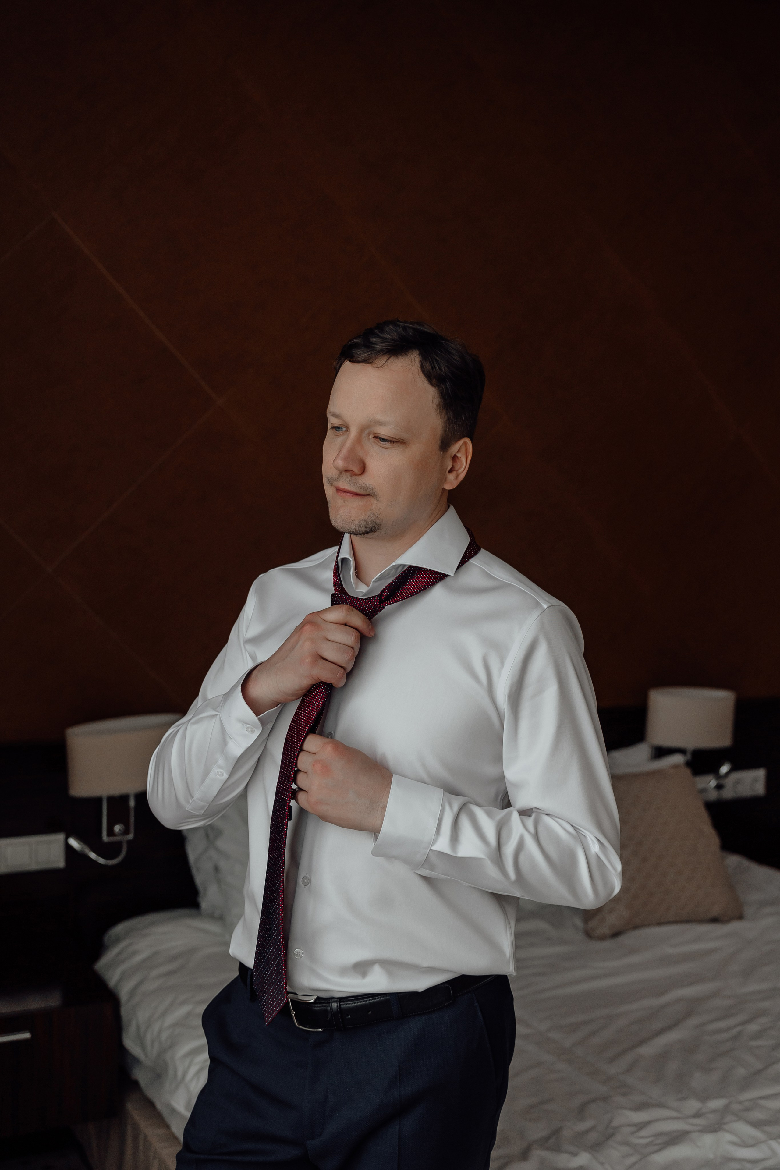 свадебная фотосессия в отеле crowne plaza moscow WTC