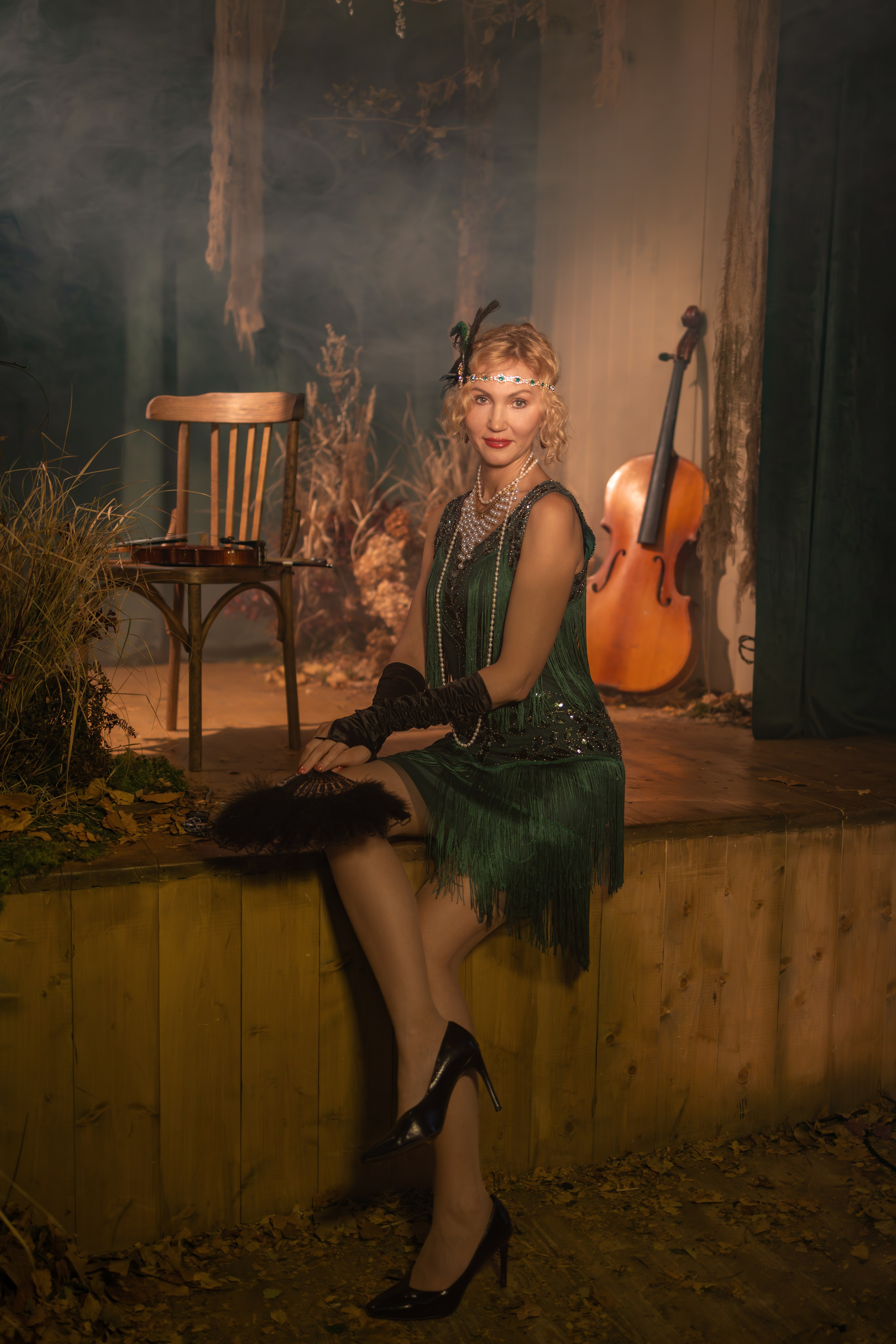 Оксана. Заброшенный театр. Репортажный, семейный и студийный фотограф в Москве Демин Алексей