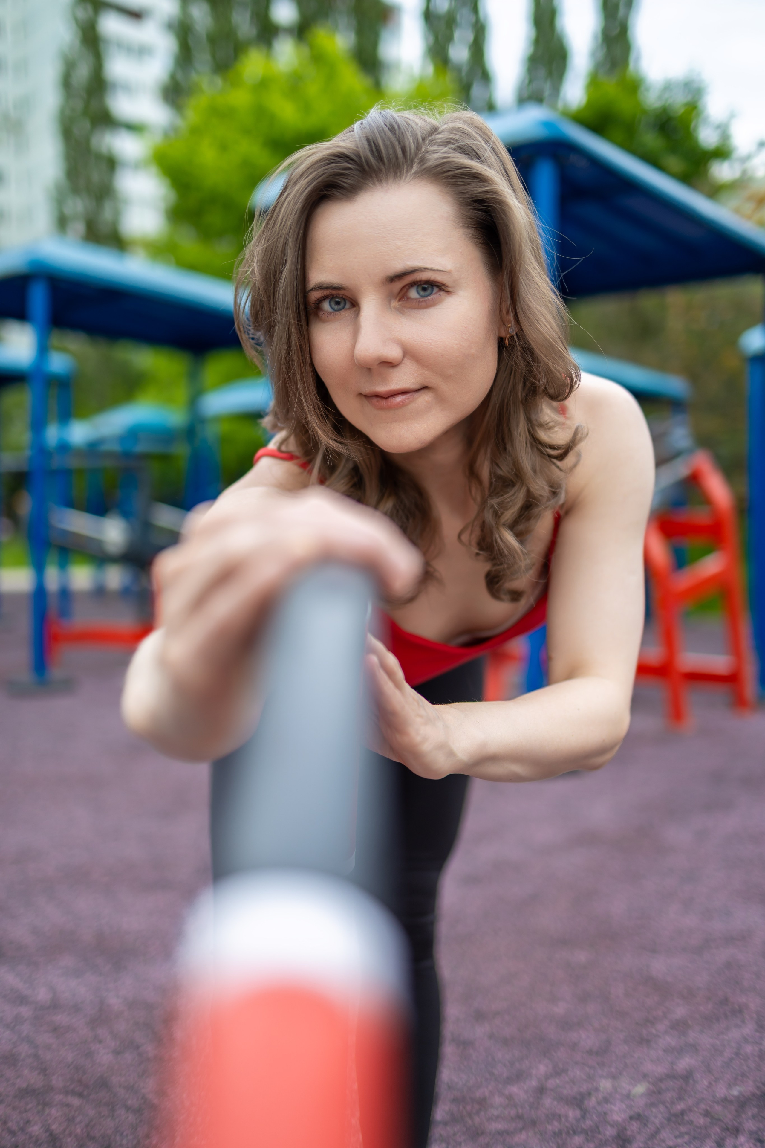 Спортивная фотосессия с хула хупом и йога, пилатес. Репортажный, семейный и студийный фотограф в Москве Демин Алексей