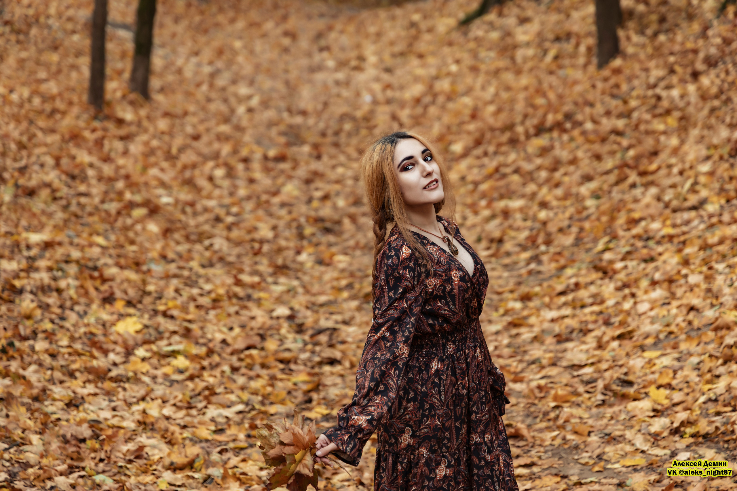 Яна. Фотосессия в Покровское-Стрешнево. Репортажный, семейный и студийный фотограф в Москве Демин Алексей