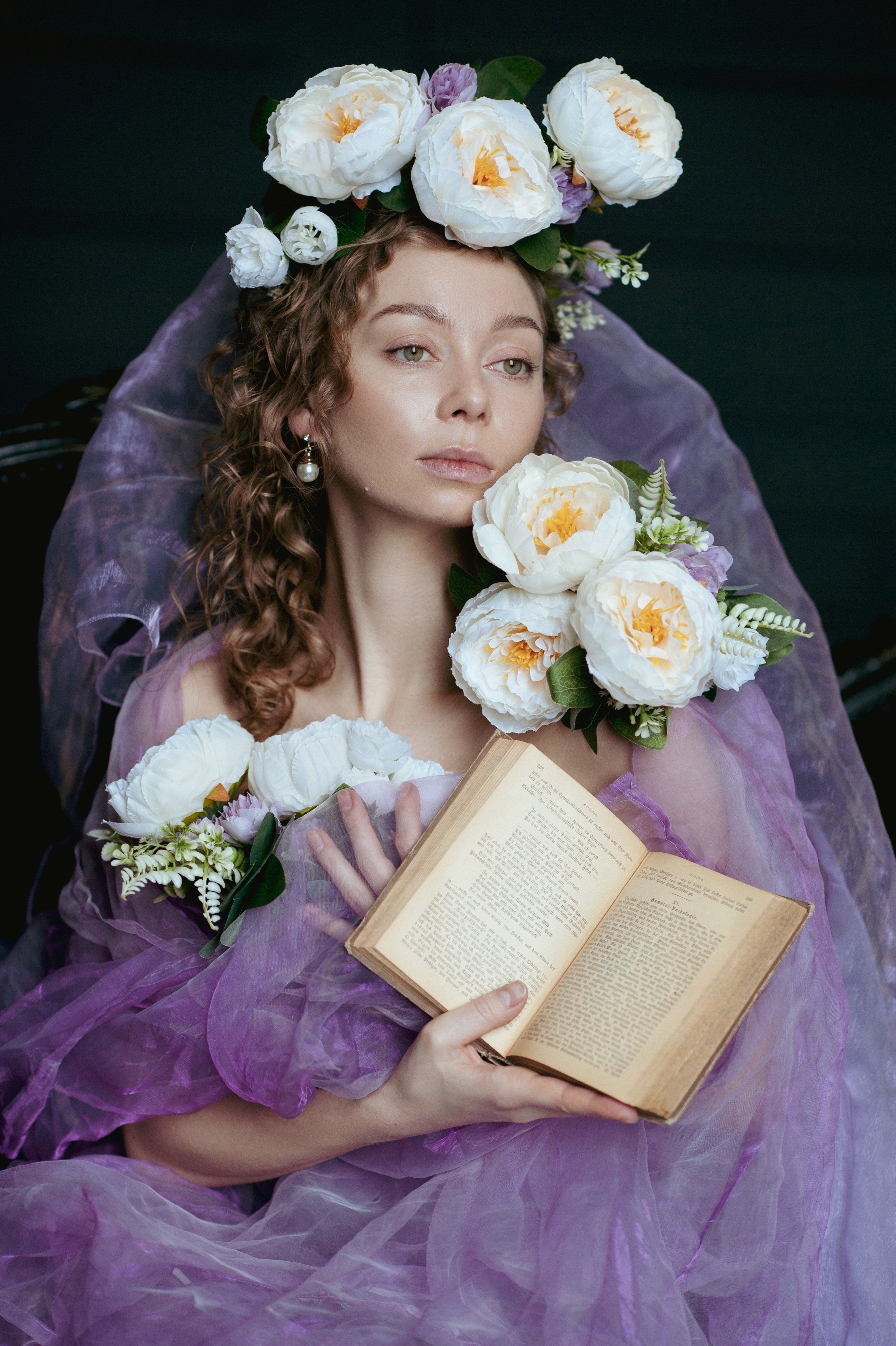 Флора, богиня весны. Портретный и лайфстайл фотограф в Санкт-Петербурге