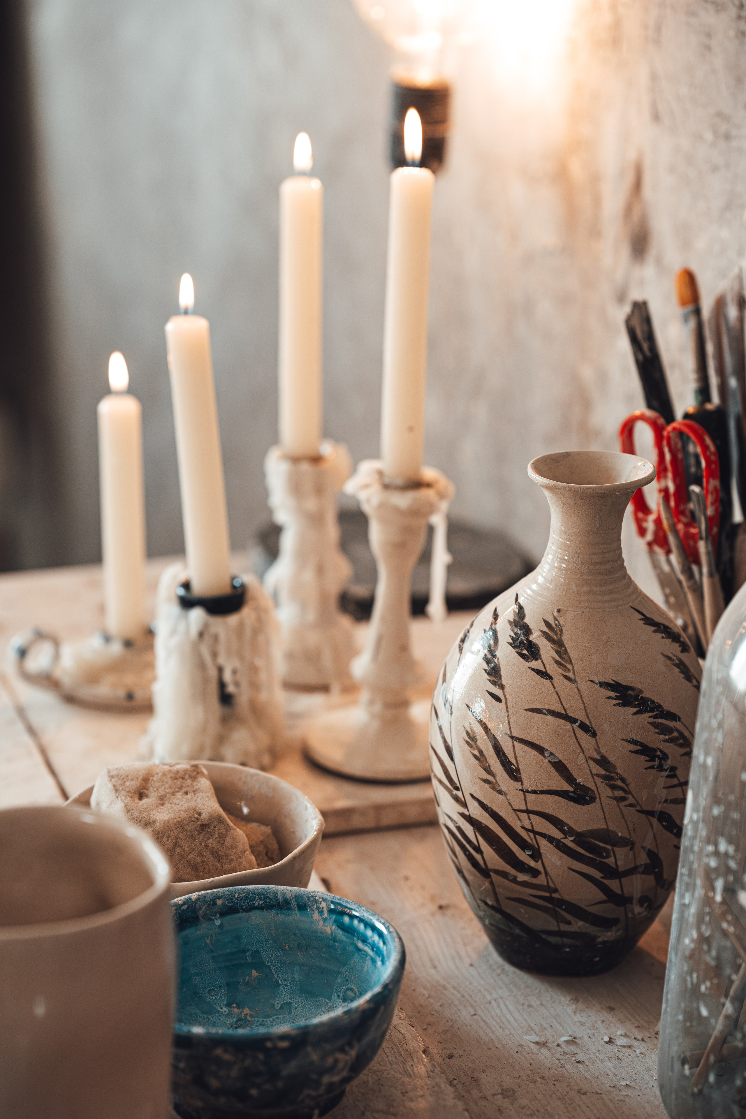 Свидание в гончарной мастерской (A&A). Легкая фотография