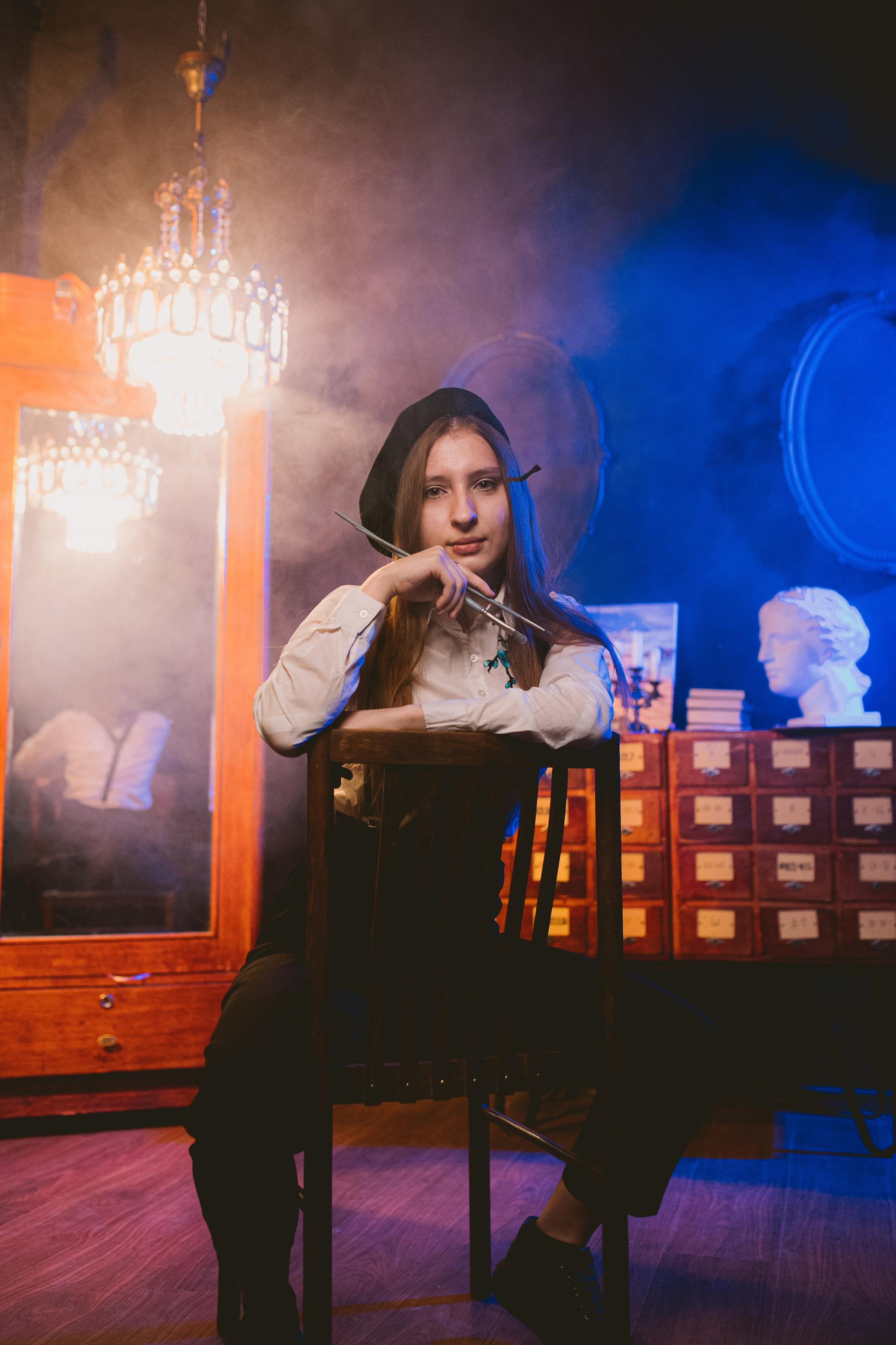 Мисс Физика 2024: фотосессия в стиле «Виды искусств». Портретный и репортажный фотограф в Воронеже: Анастасия Пузикова