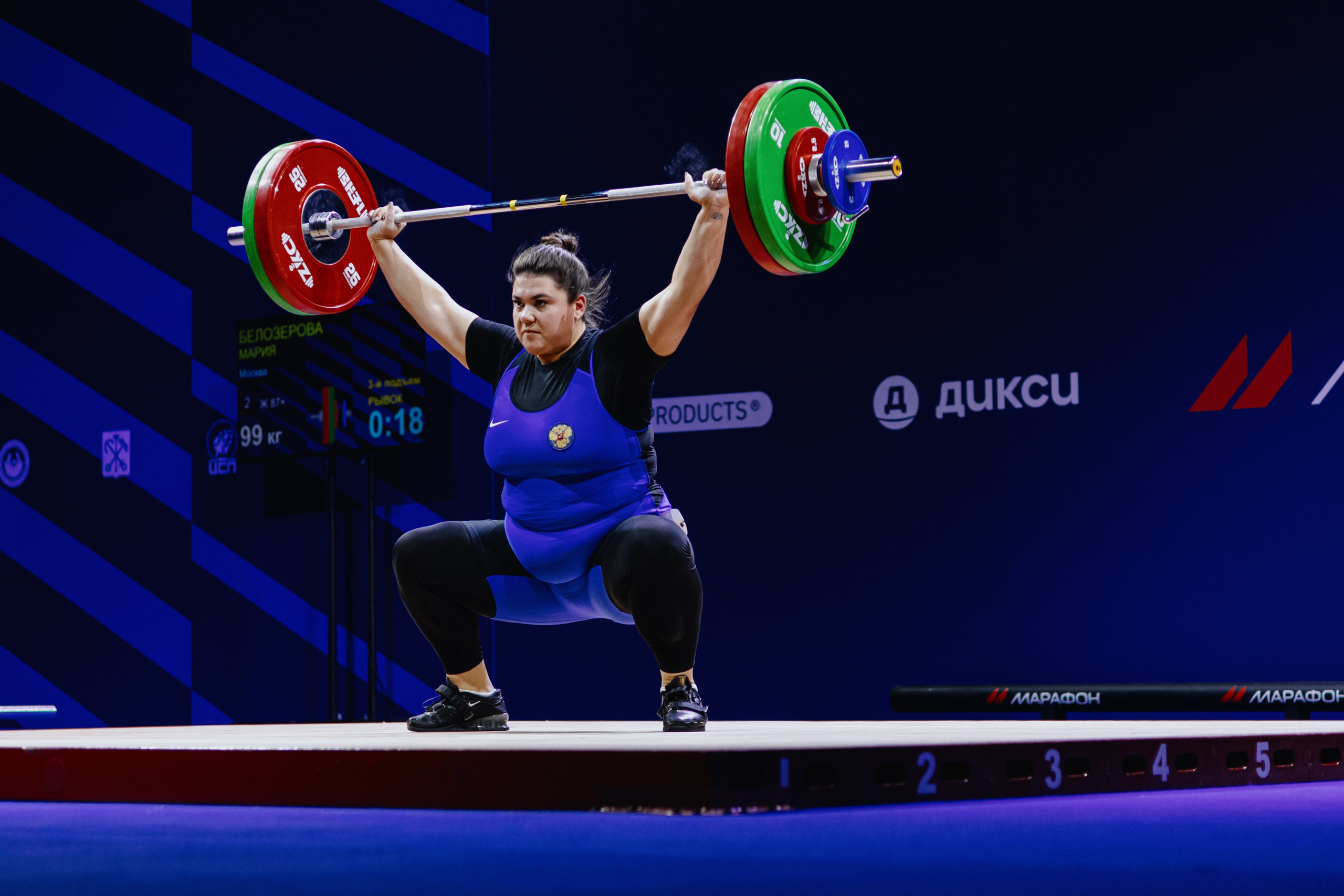 Чемпионат России по тяжелой атлетике 2025. Фотограф в Москве и Санкт-Петербурге Дарина