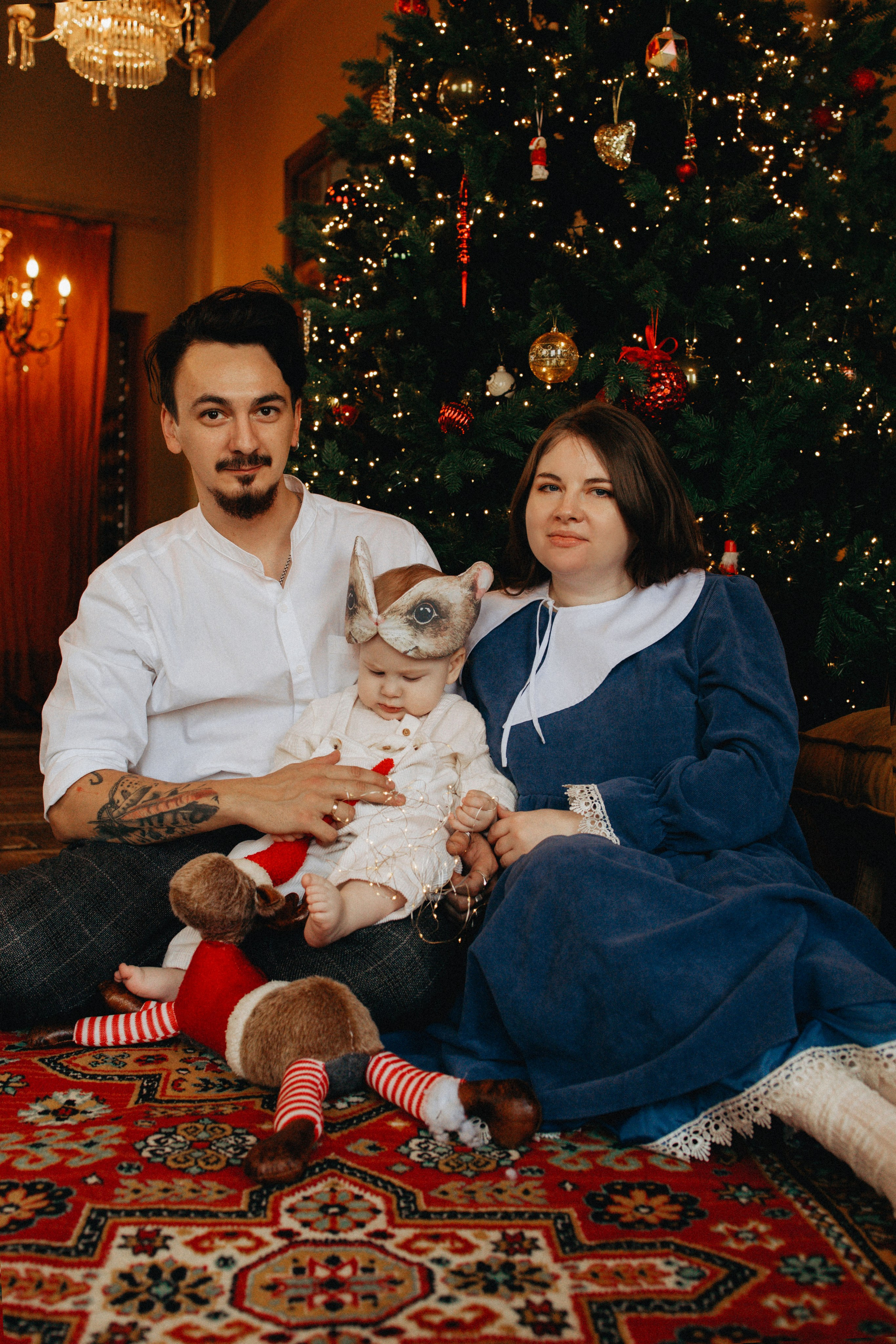 Новогодние огни. Lifestyle семейный и детский фотограф в Омске Иванова Екатерина