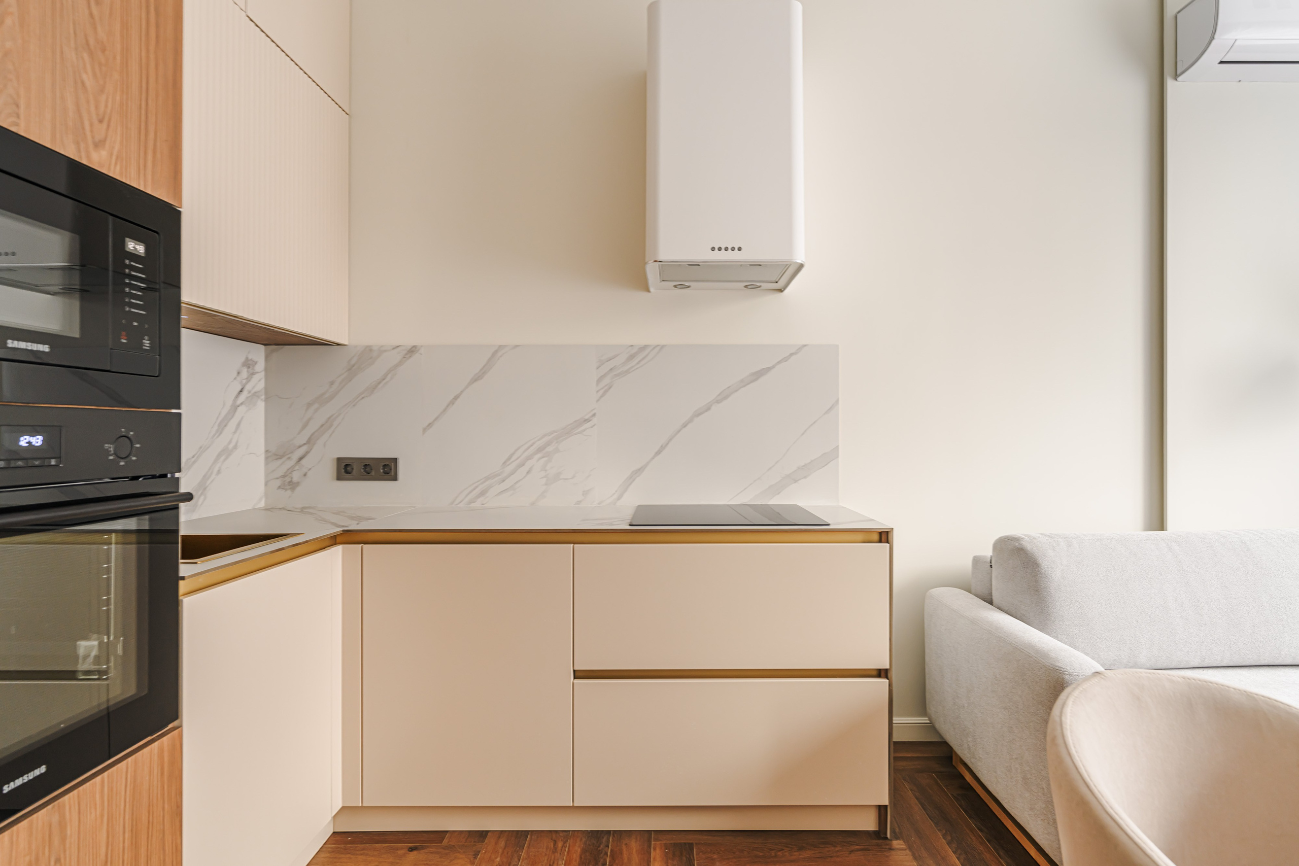 ЖК Легенда Малоохтинский. Реализованный проект, инвестиционный. Дизайн-студия интерьеров Юлии Ивановой