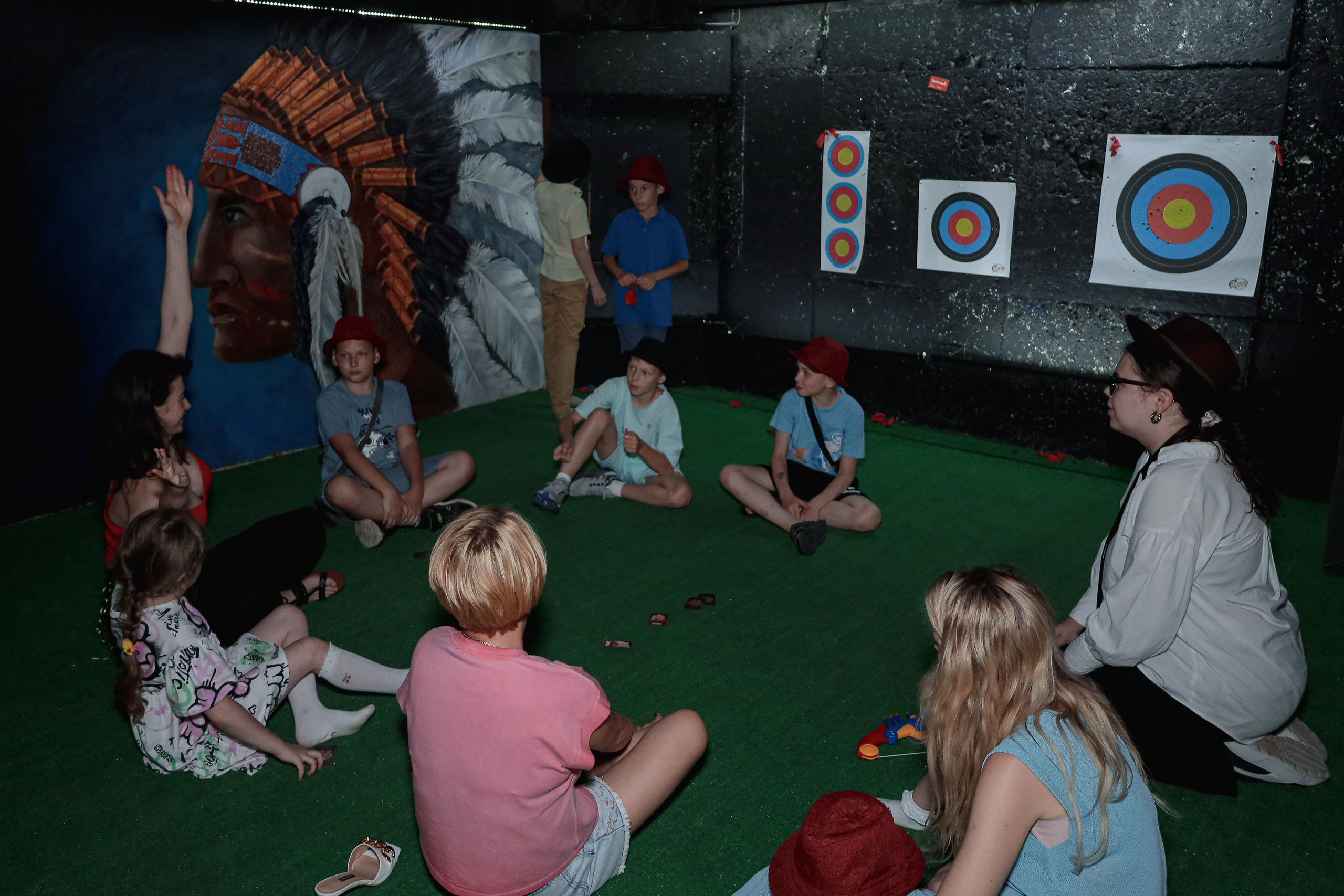 День рождение в стрелковом клубе. Фотограф Надршина Лилия