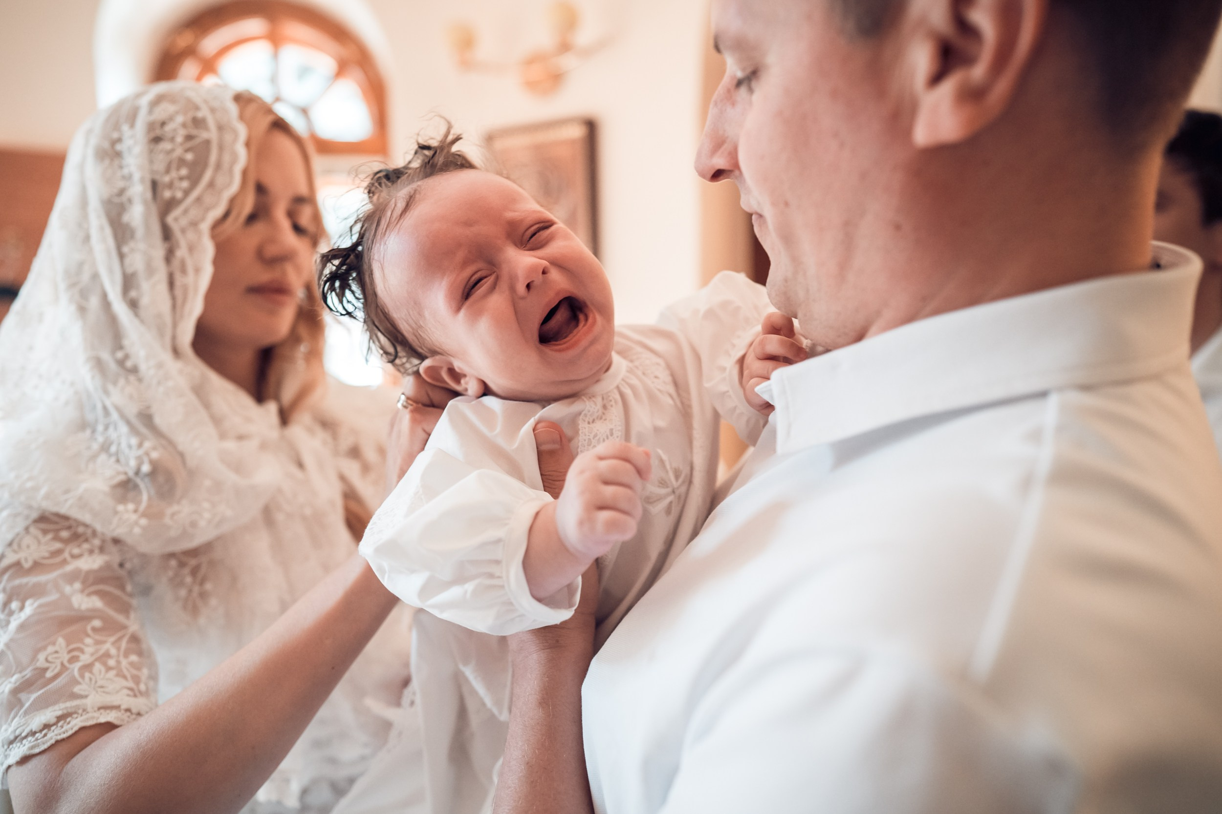Крещение в Свято-Троицком монастыре Симферополь. Церковный фотограф Севастополь