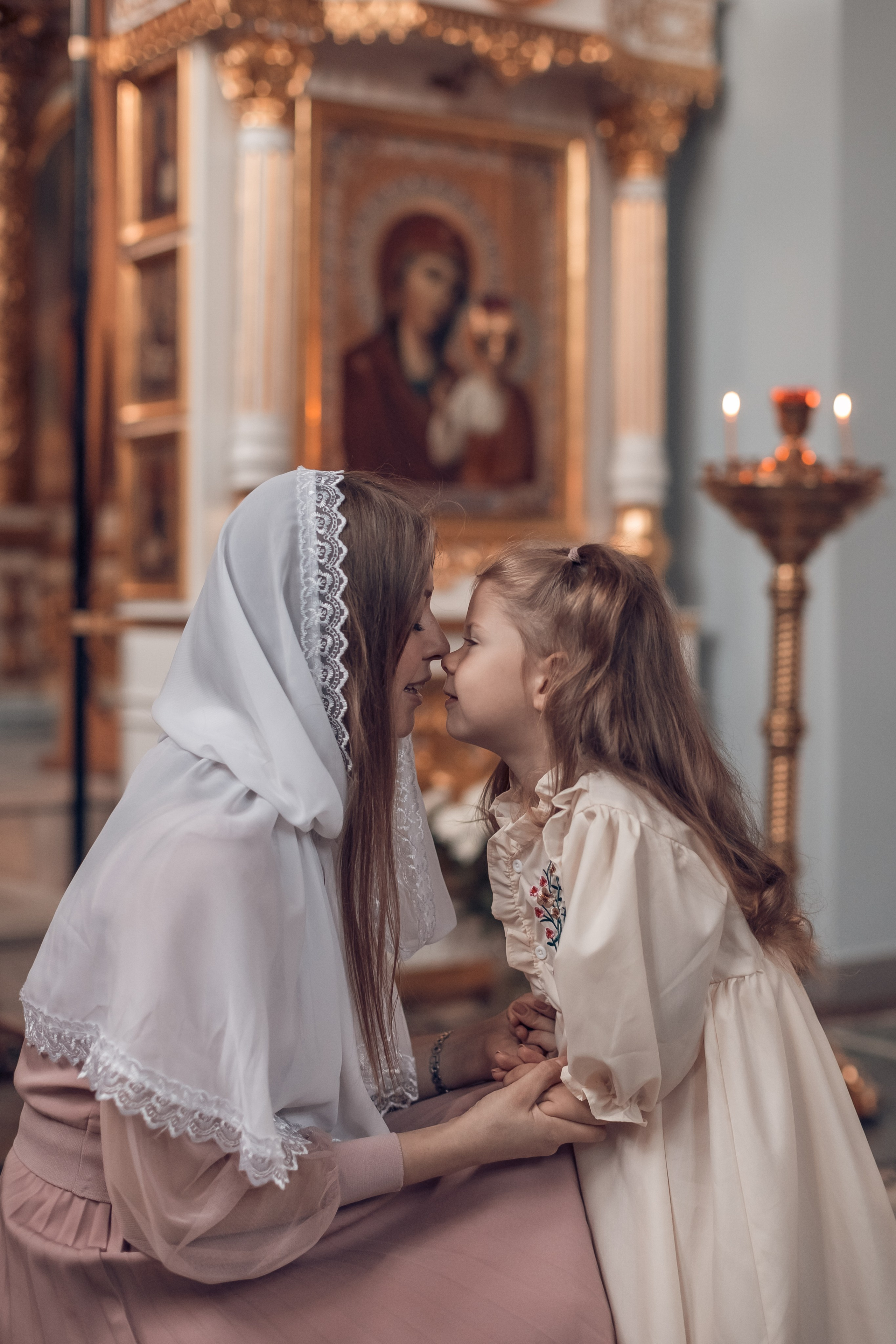 Таинство Крещения Ярославы. Храм Сошествия Святого Духа. Главная