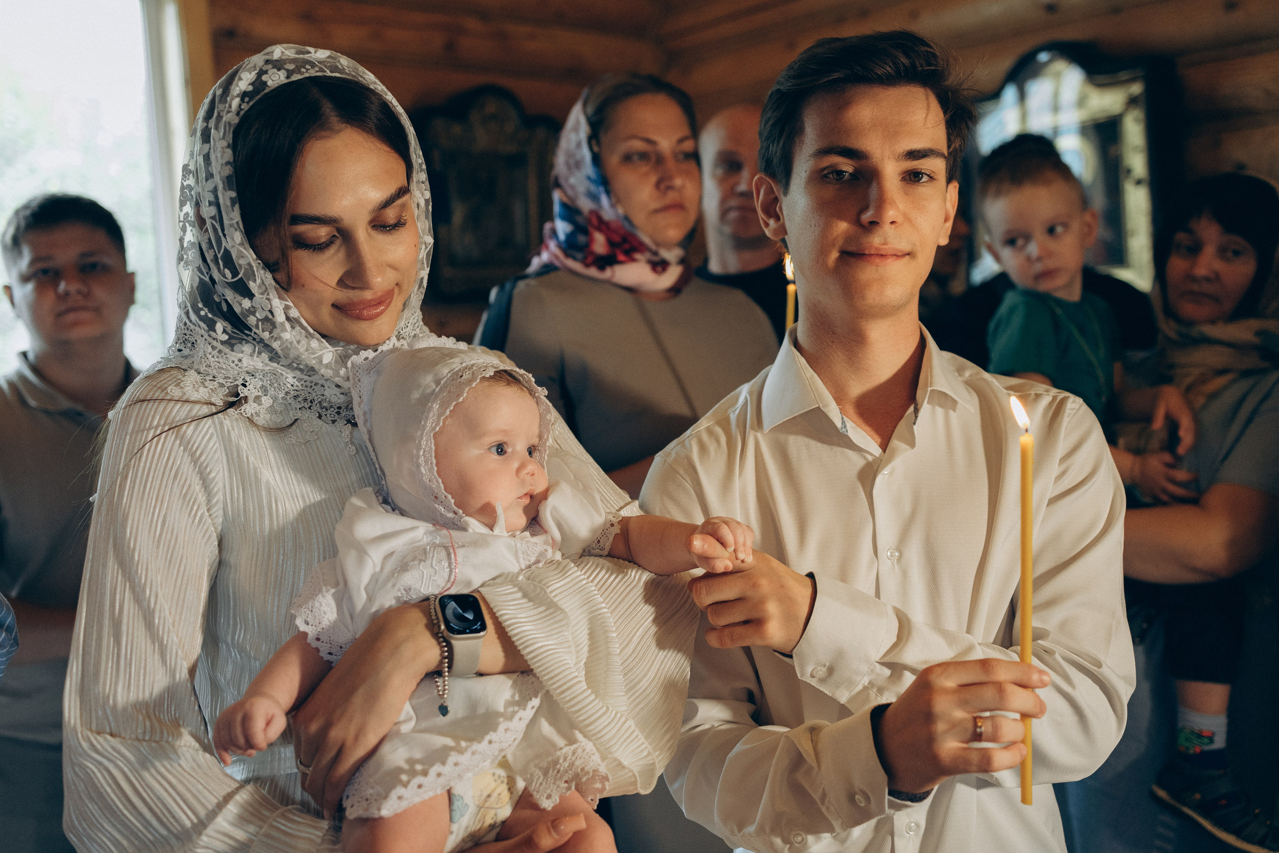 Крещение Эмилии. Семейный и женский фотограф в Туле