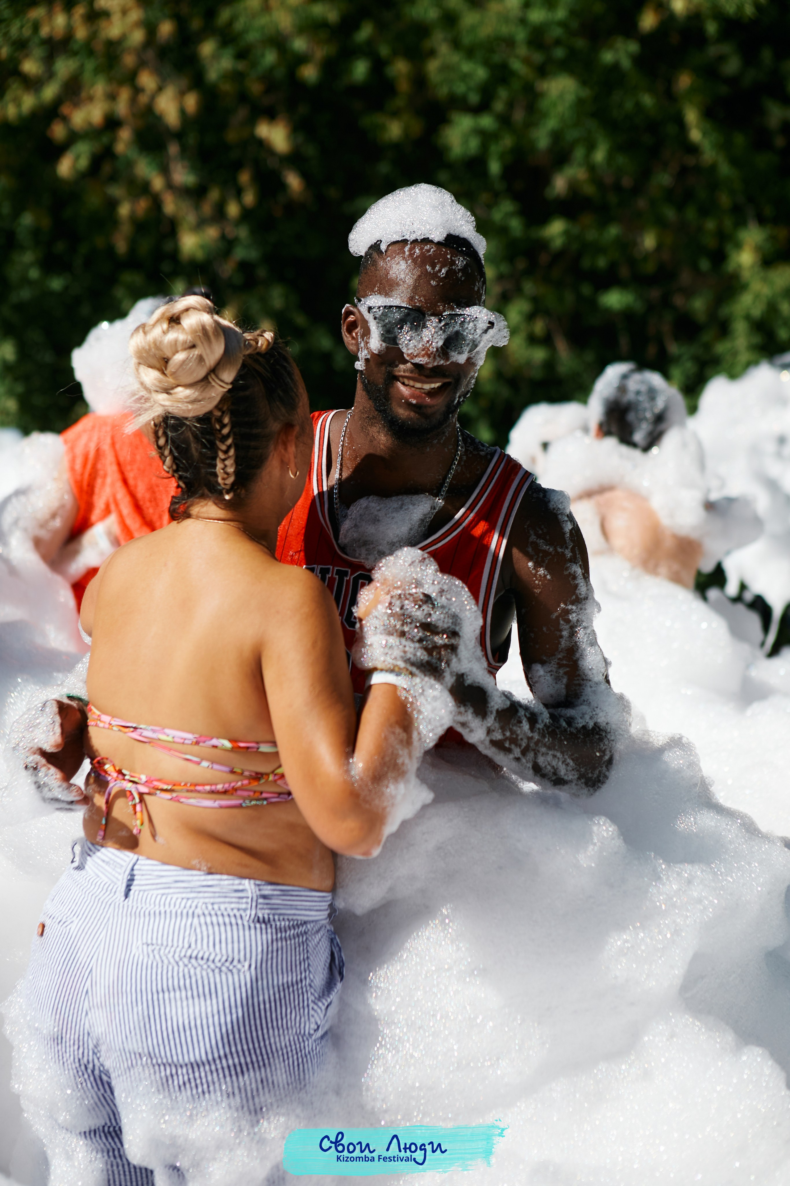 Foam party. Свадебный фотограф