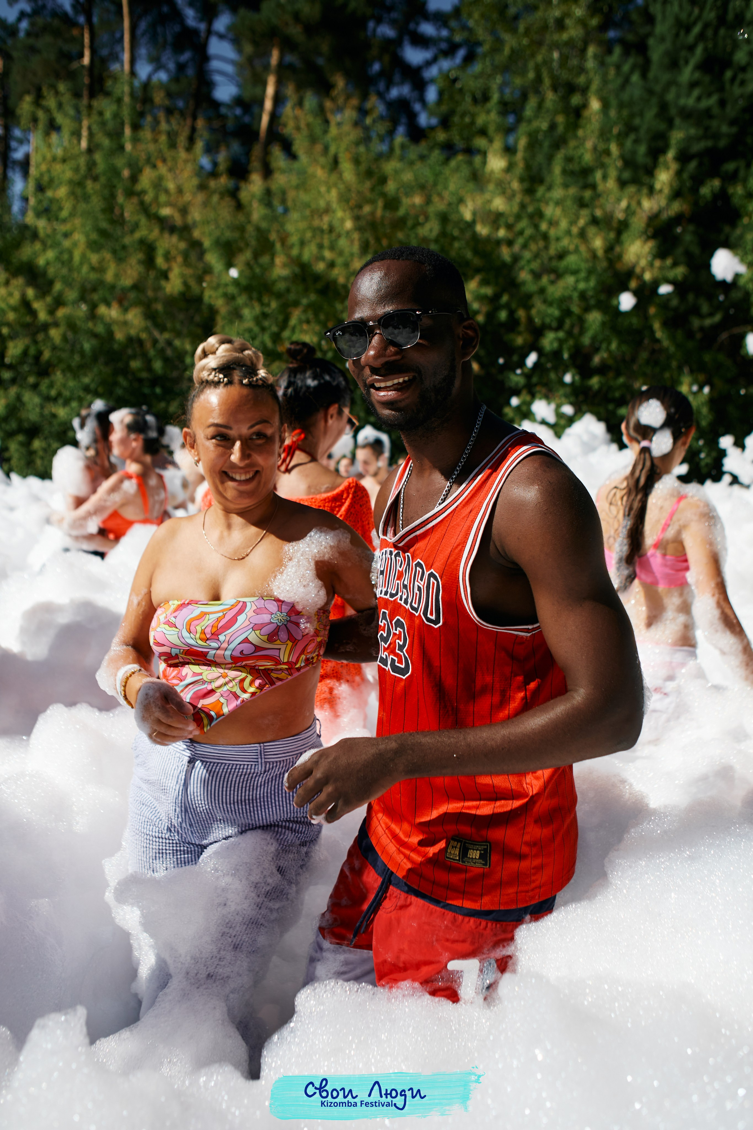 Foam party. Свадебный фотограф