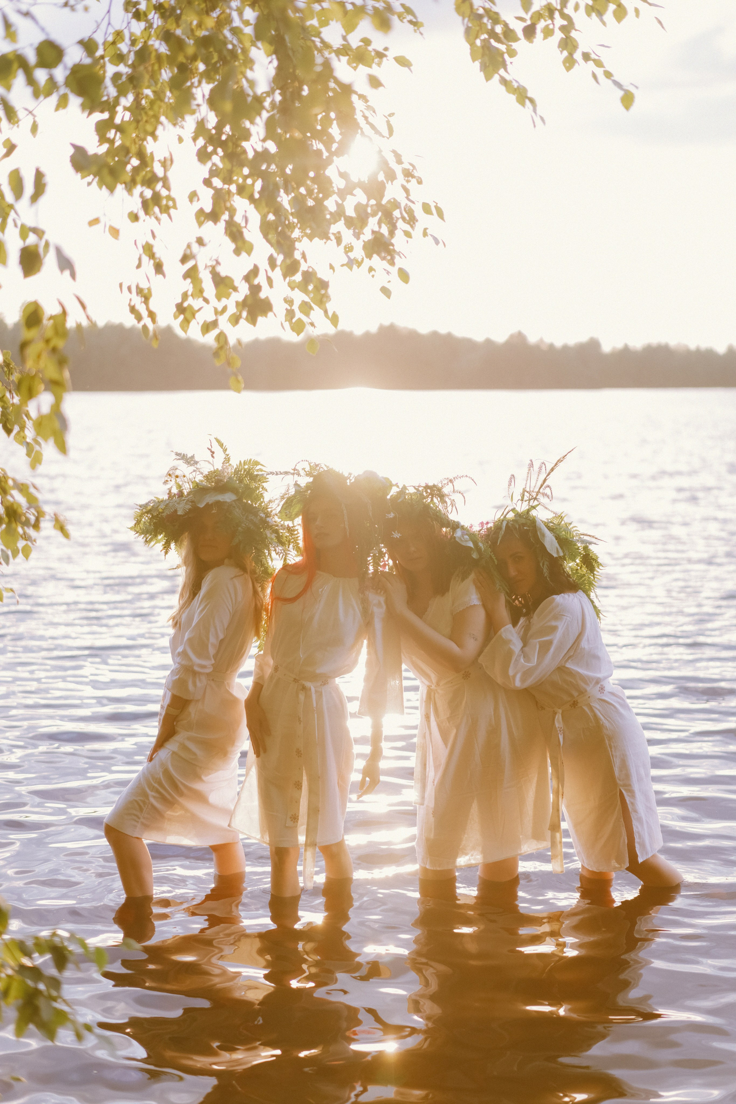 Девушки праздновали Купалу. Фотограф Надежда Погребняк | Рязань | Москва