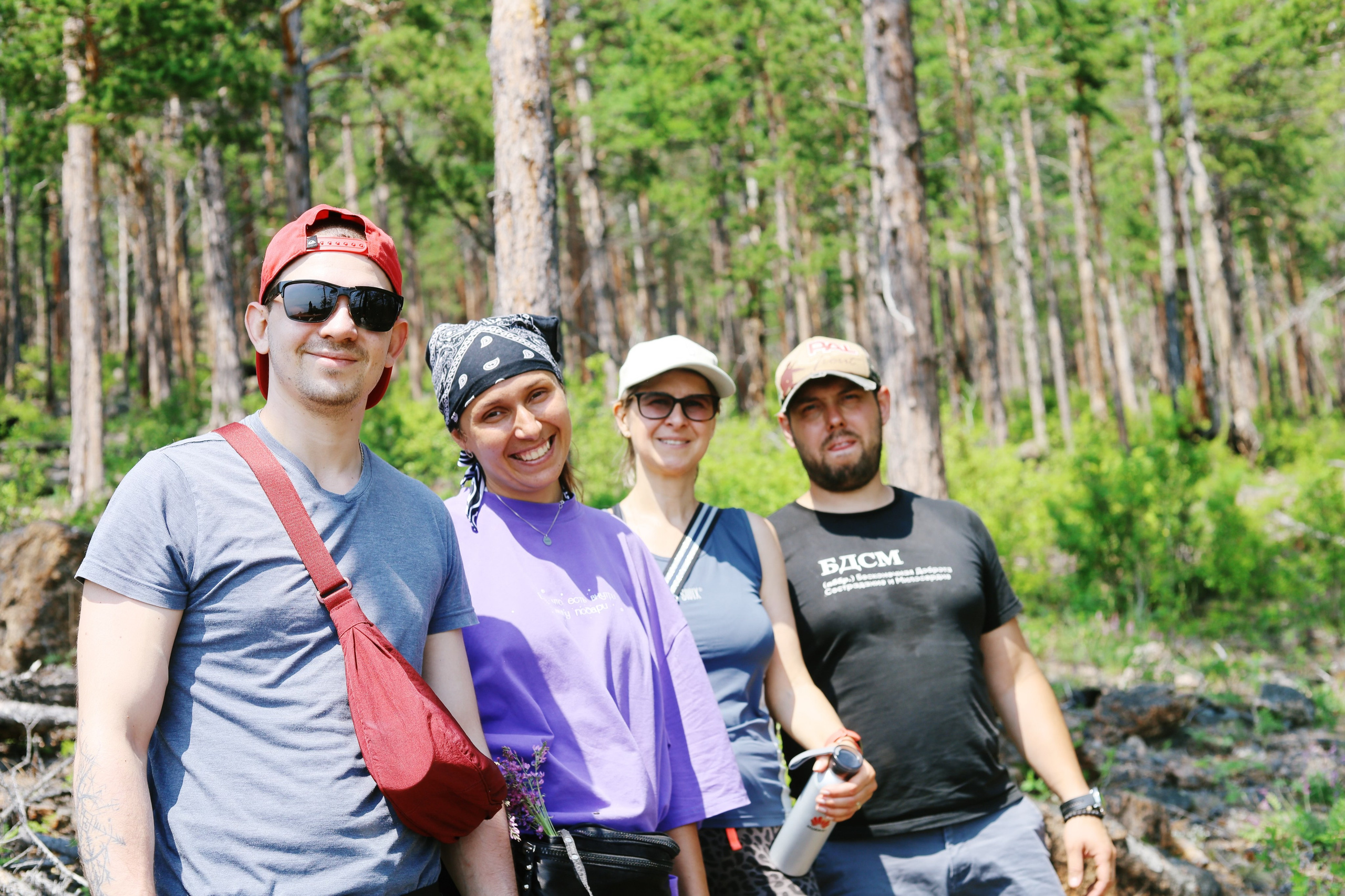 Лето 2024 / палатки. 1642 — первый лагерь для взрослых на Байкале