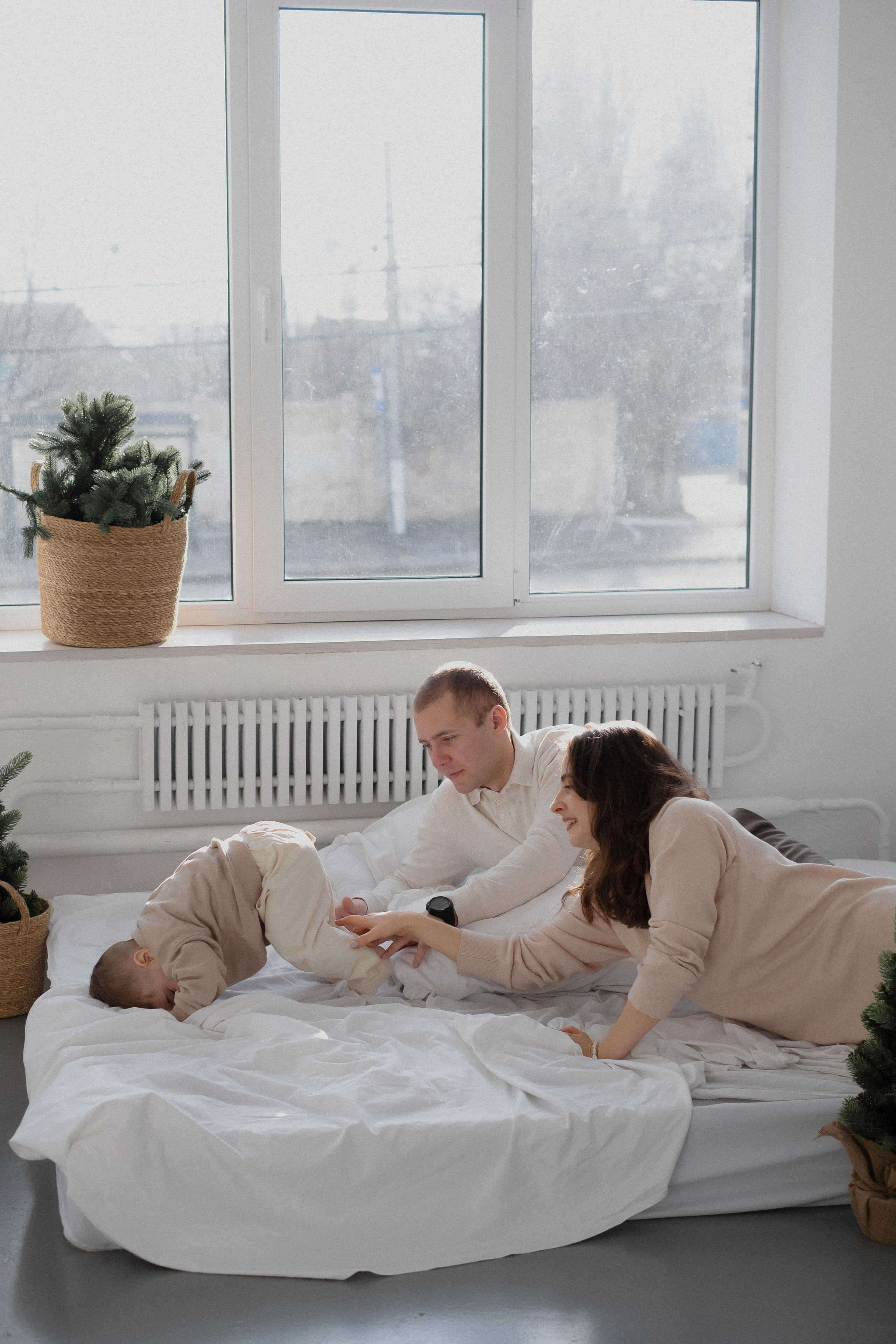 Ирина + Леша + Мирон Новогодняя история. Свадебный и семейный фотограф г. Волгоград Биленко Ангелина