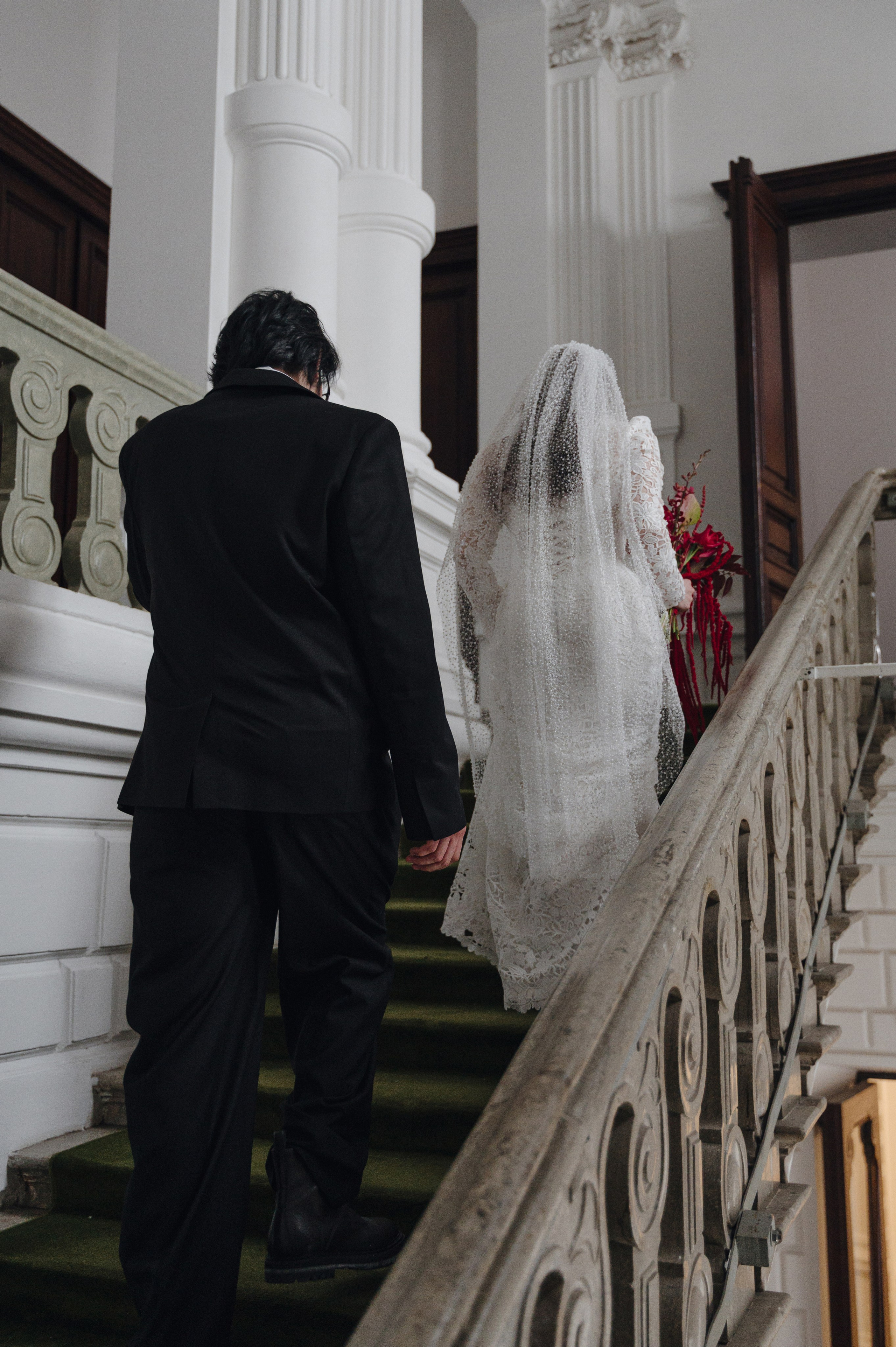 Денис и Анастасия. Метрополь и Особняк Спиридонова. Свадебный фотограф Москва и Санкт-Петербург. Анастасия Чудина