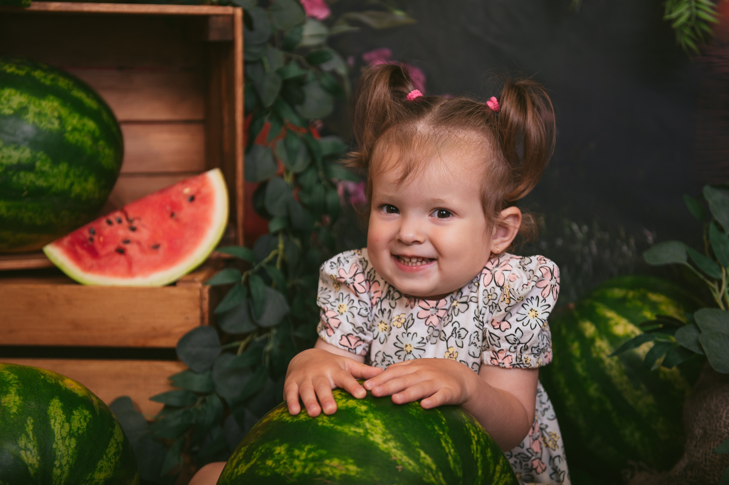 Арбузы 2025. Детский фотограф Магадан