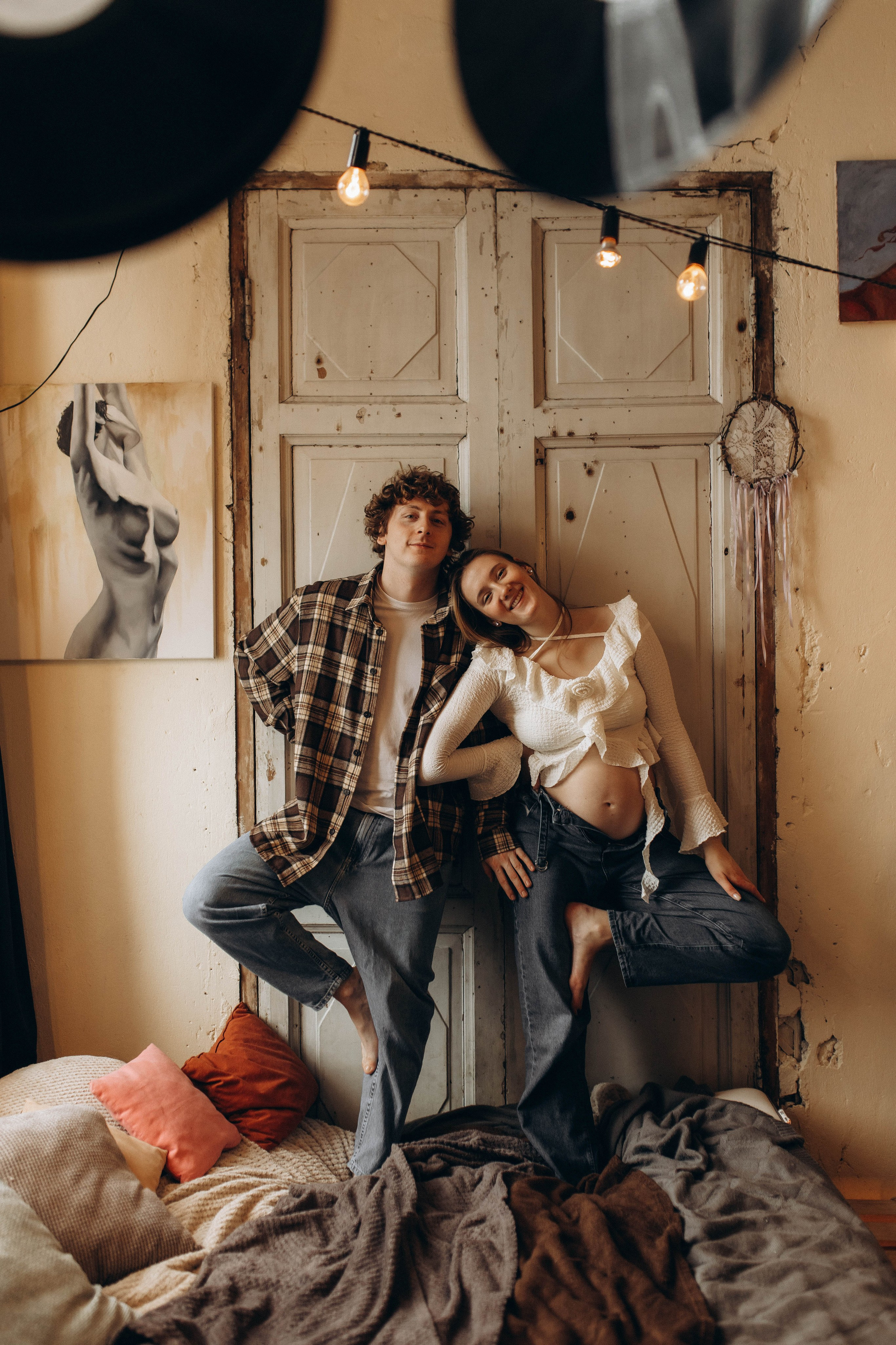 В питерской квартирке на Никольской. Фотограф Саратов