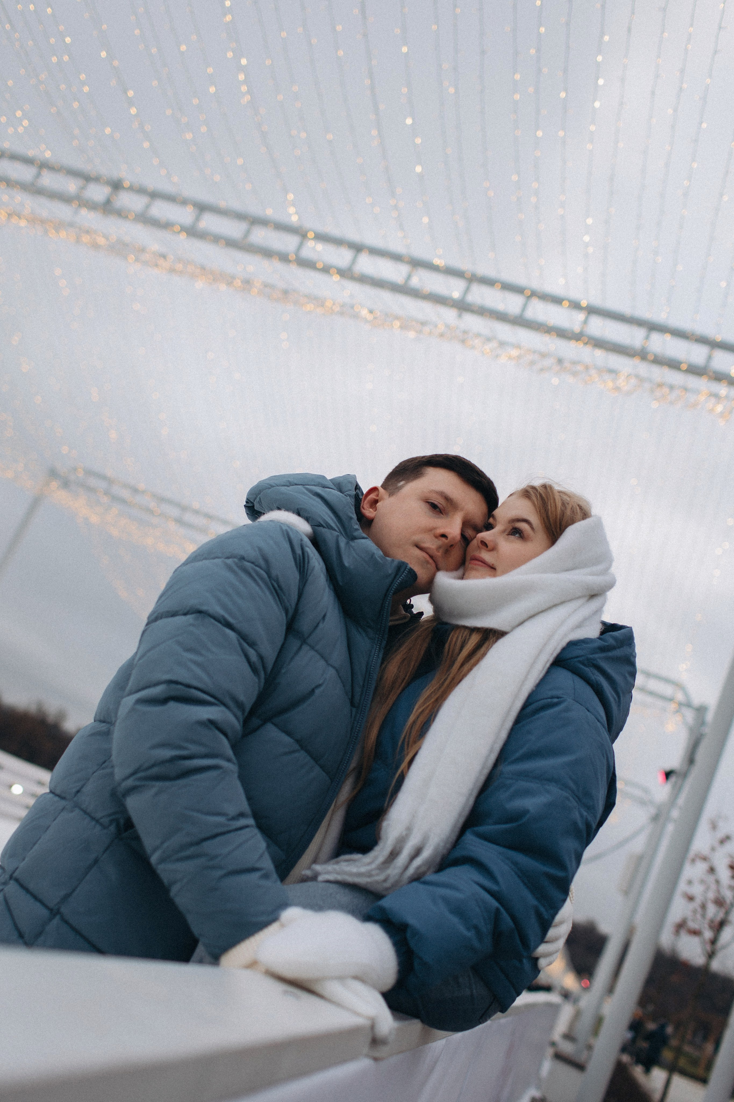 Даша & Ваня. Каток. Семейный фотограф в Москве