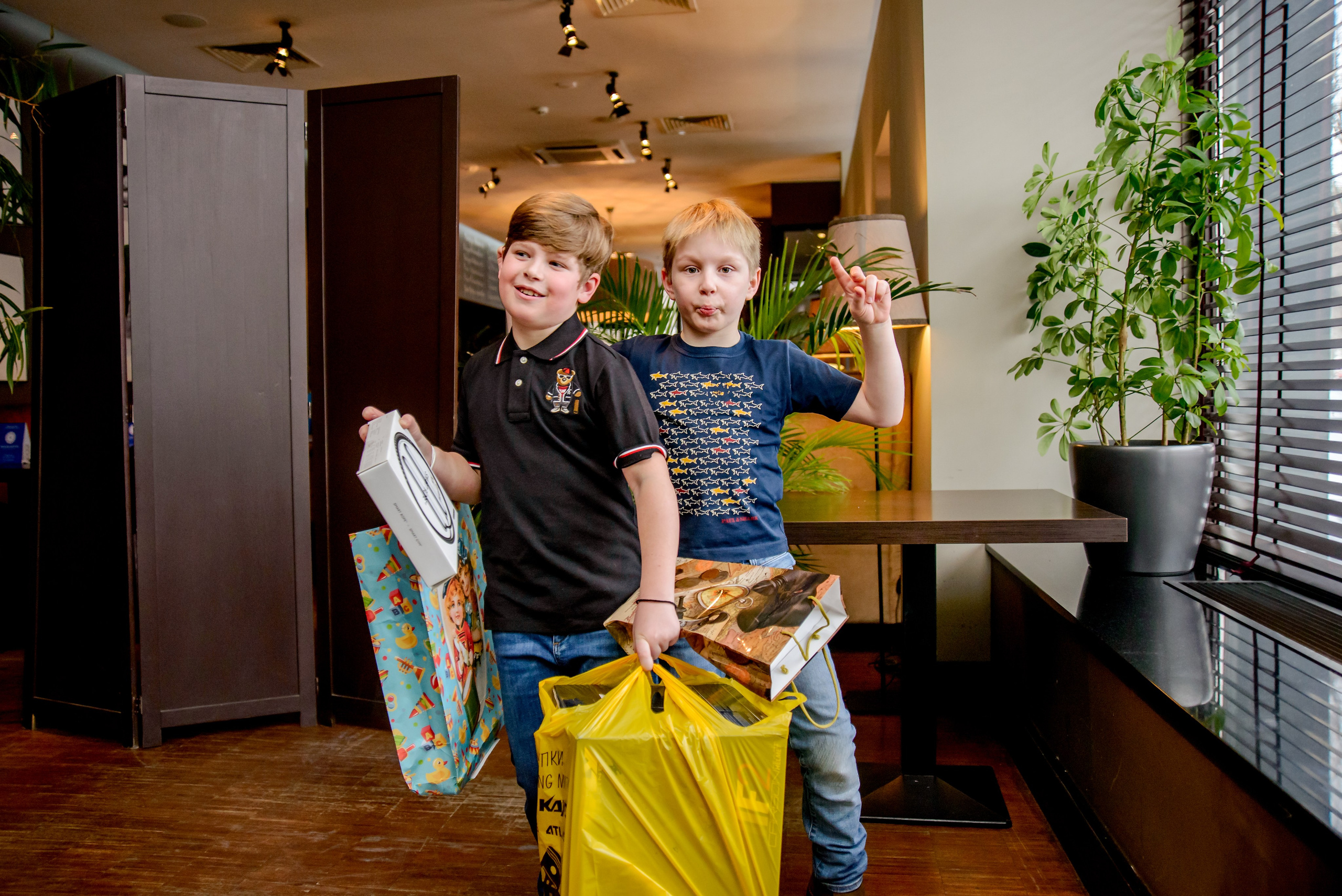 Детский день рождения в ресторане