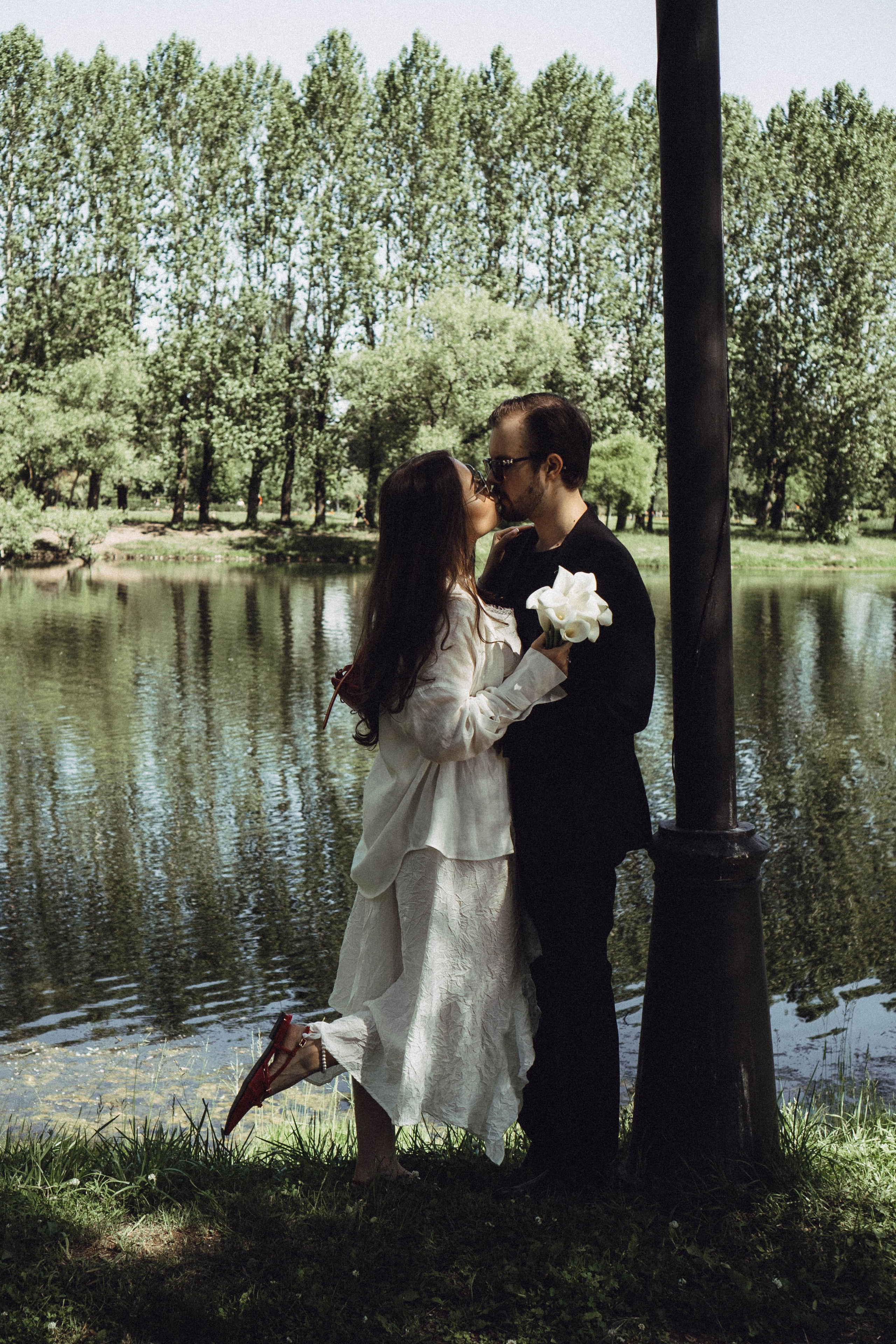 СВАДЕБНАЯ СЬЕМКА В ПАРКЕ ПОБЕДЫ И ПРОГУЛКА ПО МОСКОВСКОМУ ПРОСПЕКТУ. Профессиональный фотограф, Санкт-Петербург — Виктория Богомолова