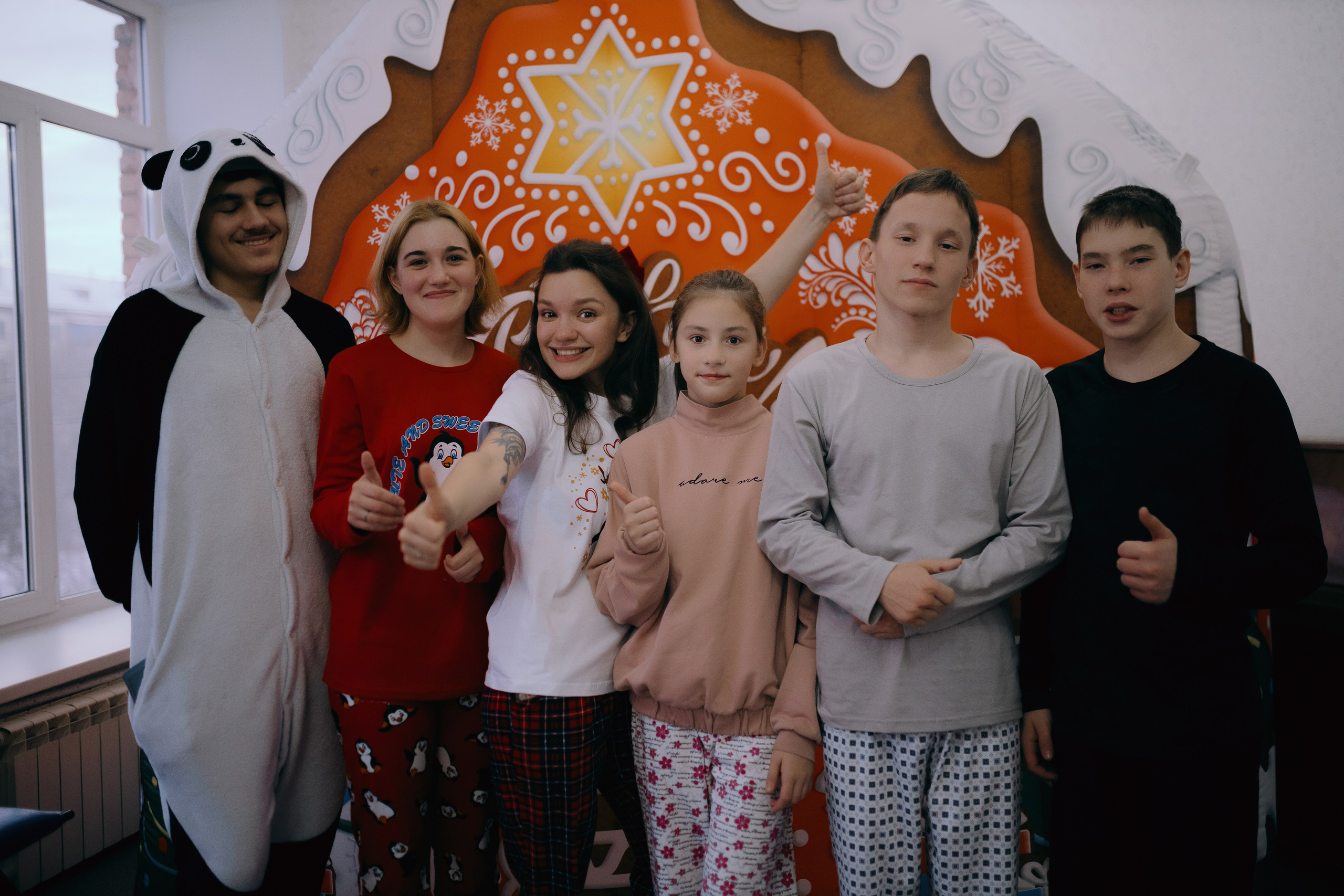 Пижамная вечеринка в школе-интернате № 5 // 27.12.2024. Денис Прохоров Фотограф в г. Магнитогорск