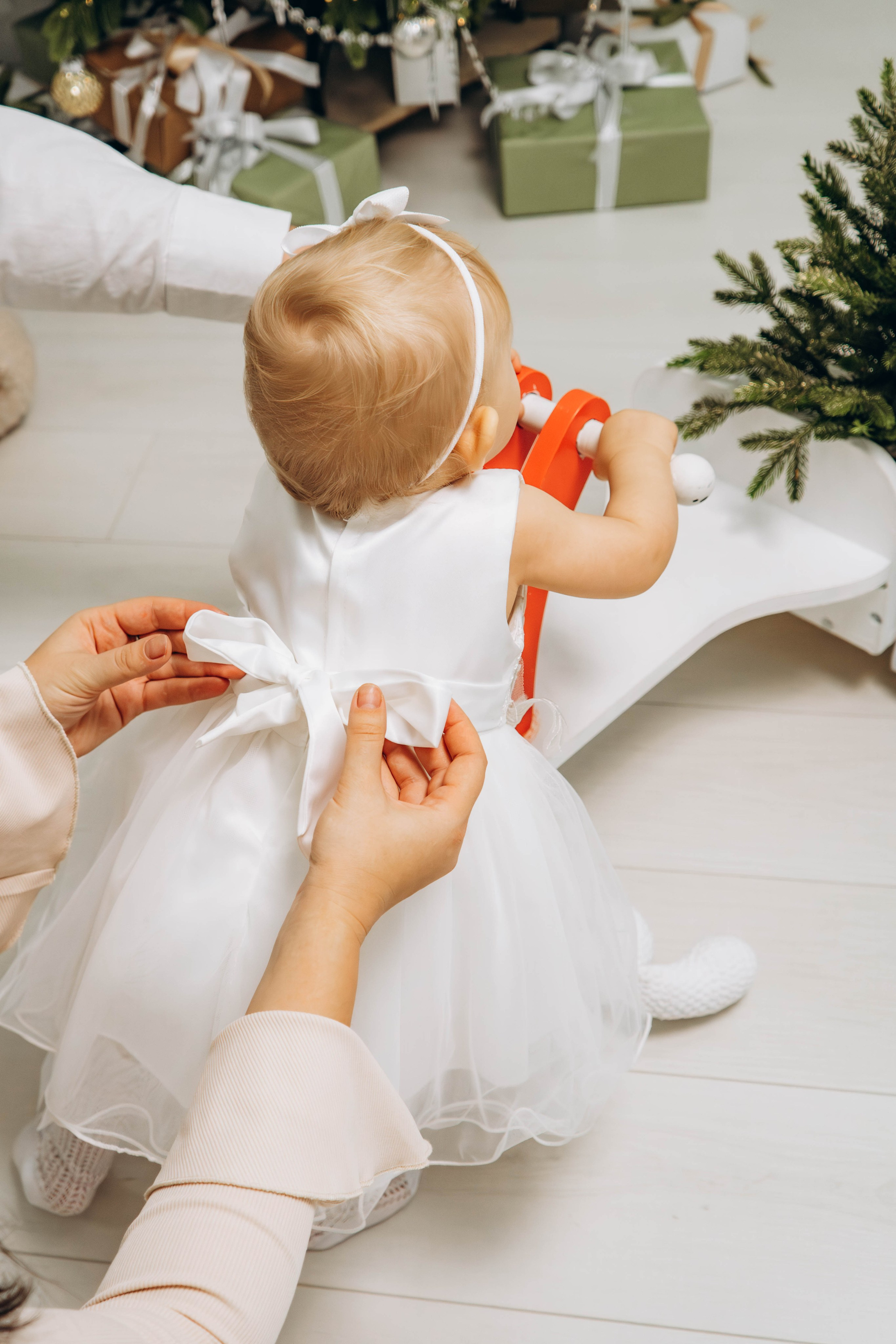 Съемка на годик малышки. Студия «LuLu». Фотограф Москва Валерия Веденина