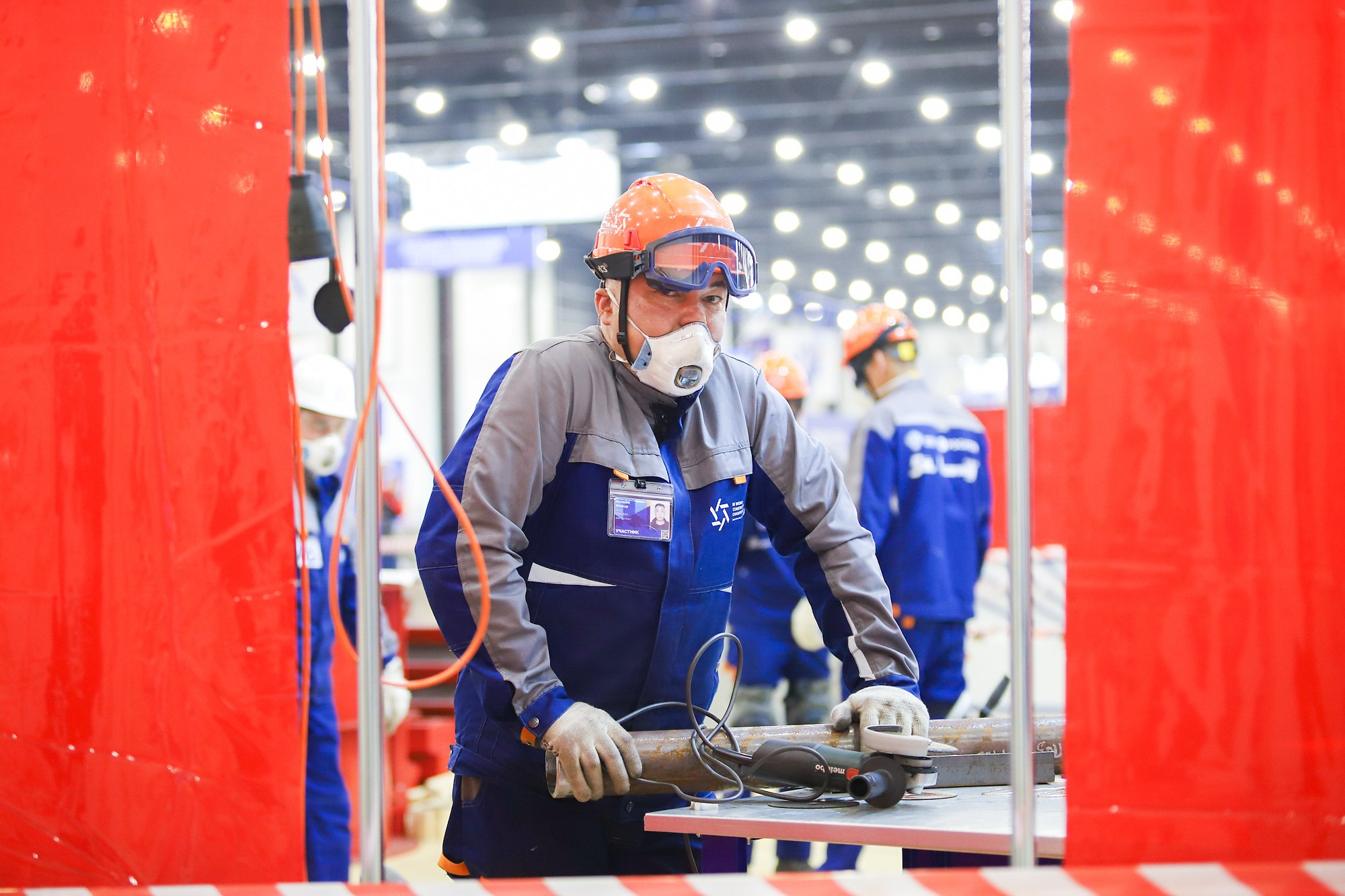 Lll Международный строительный чемпионат. Фотограф Дарья Попова
